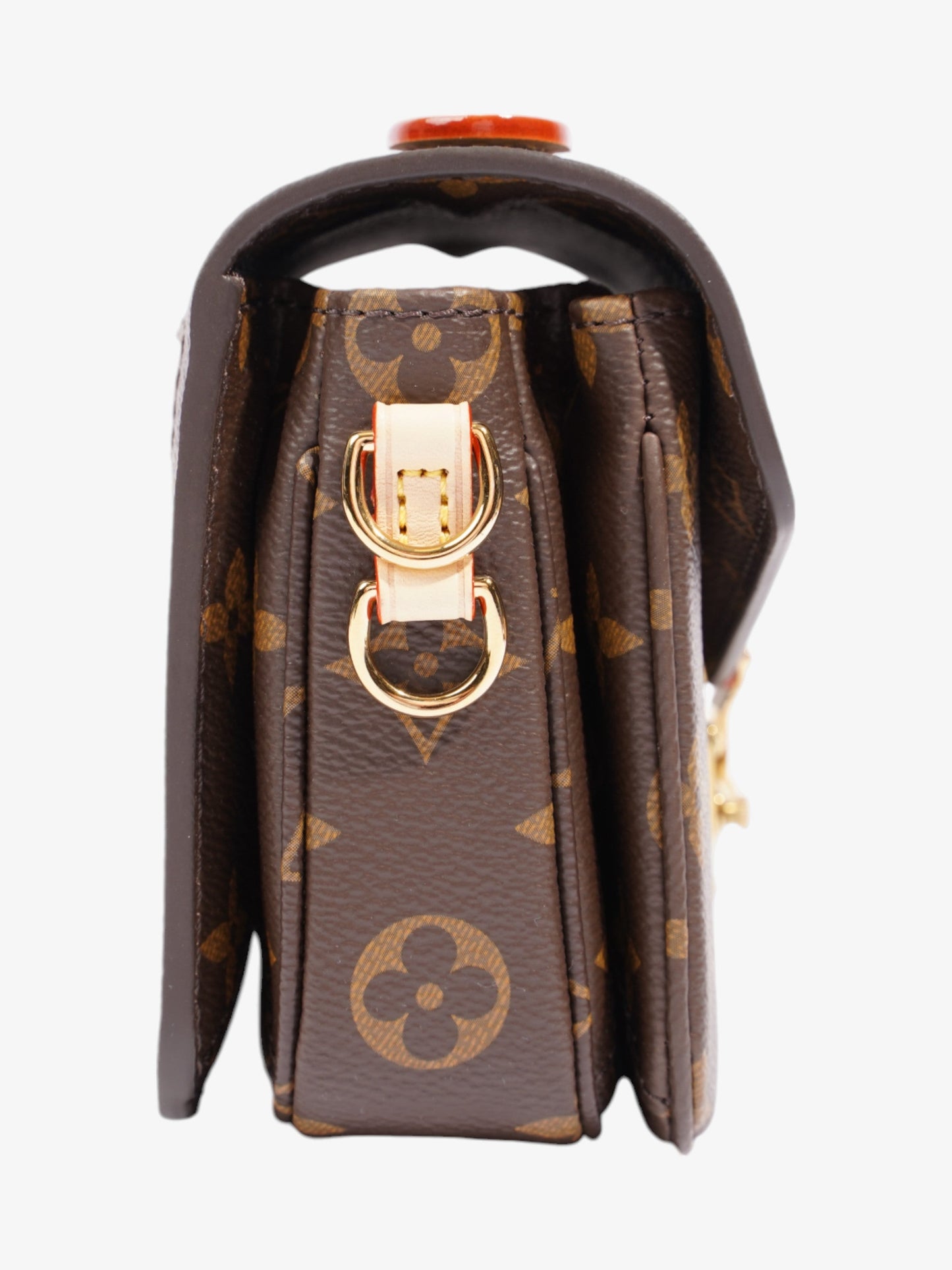 Louis Vuitton Pochette Metis East West Bag Monogram Coated Canvas