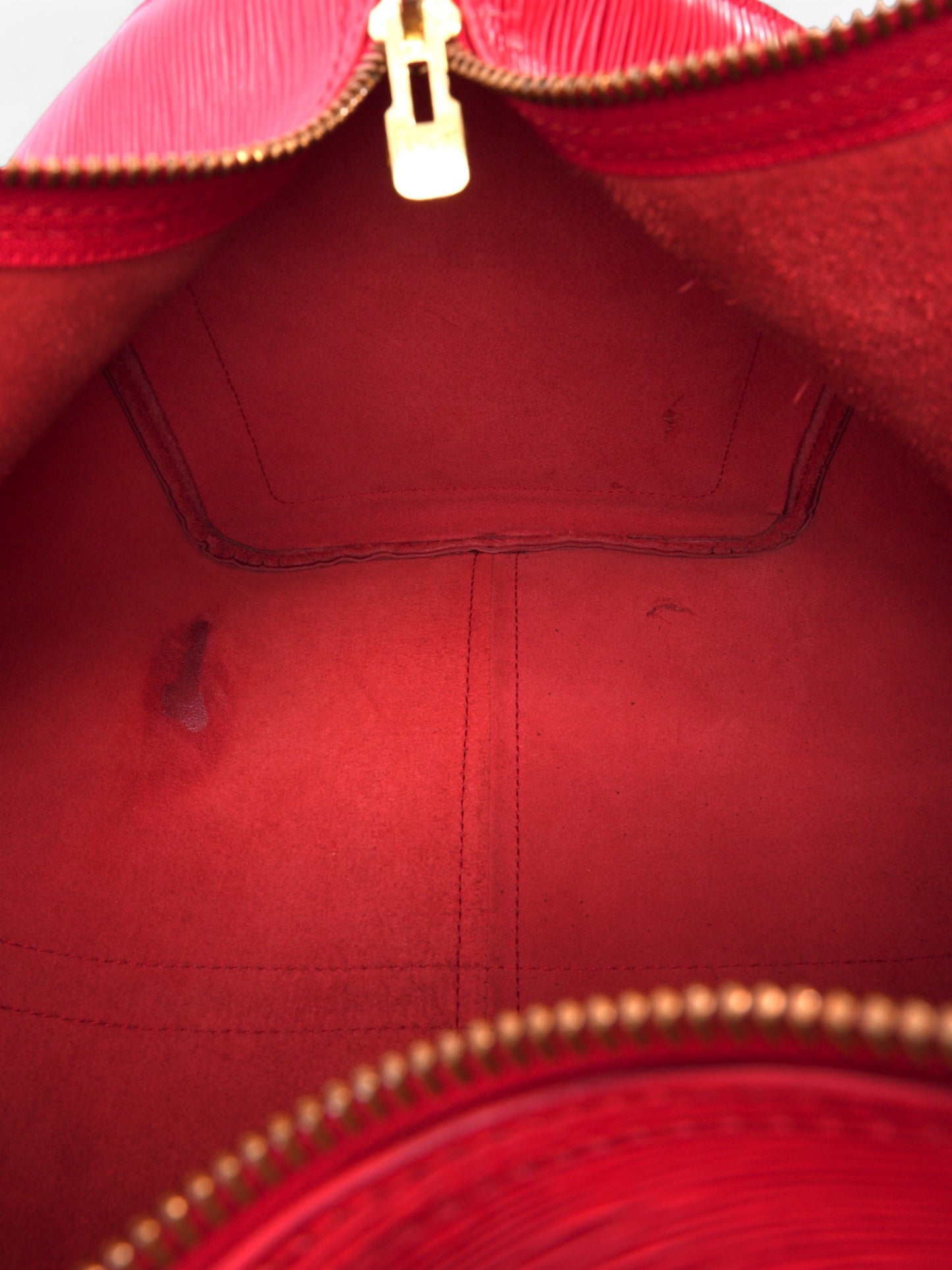 Louis Vuitton Keepall Red Epi Leather 50