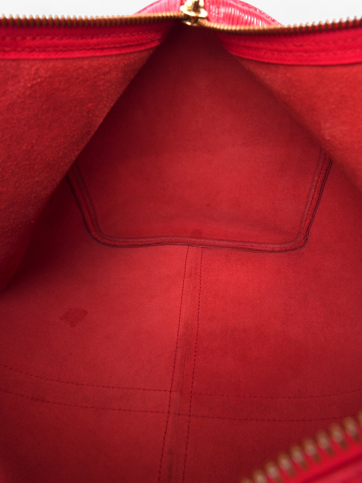 Louis Vuitton Keepall Red Epi Leather 50