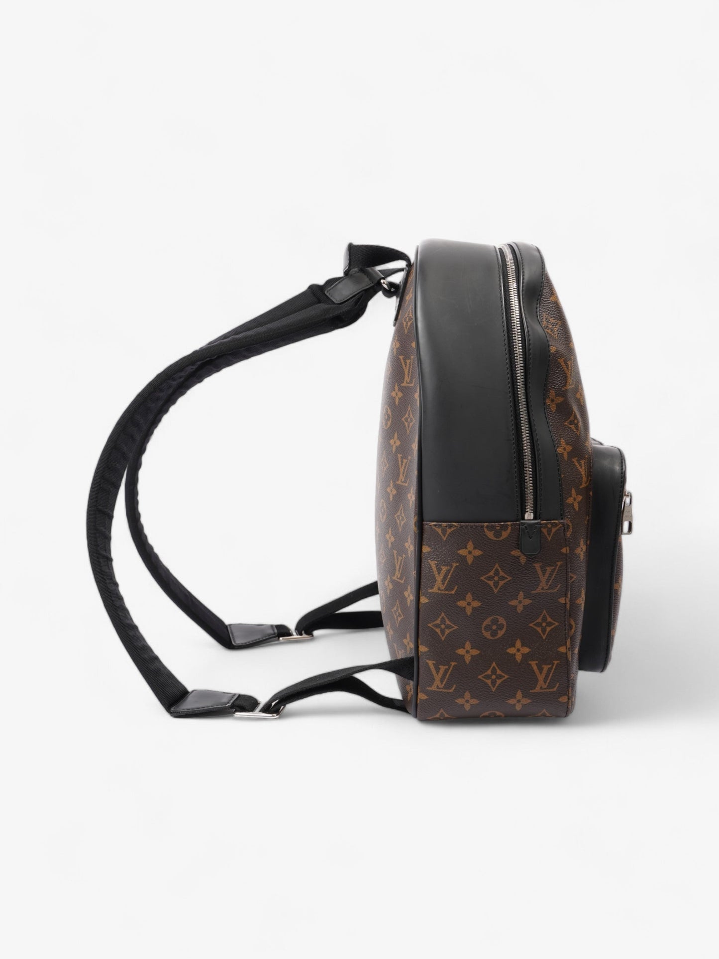 Louis Vuitton Josh Rucksack Monogram / Black Coated Canvas