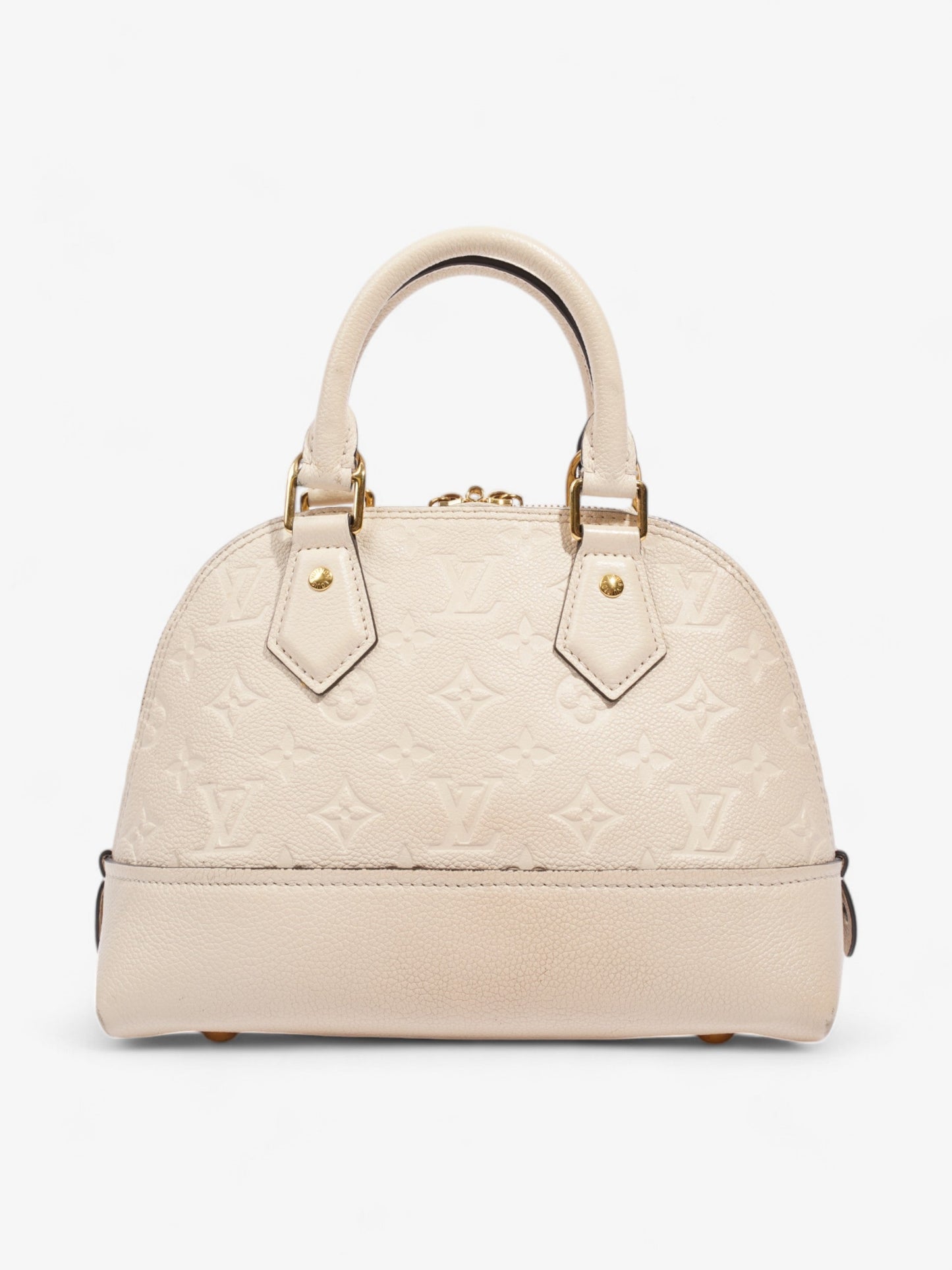 Louis Vuitton Neo Alma BB Beige / Black Embossed Leather BB