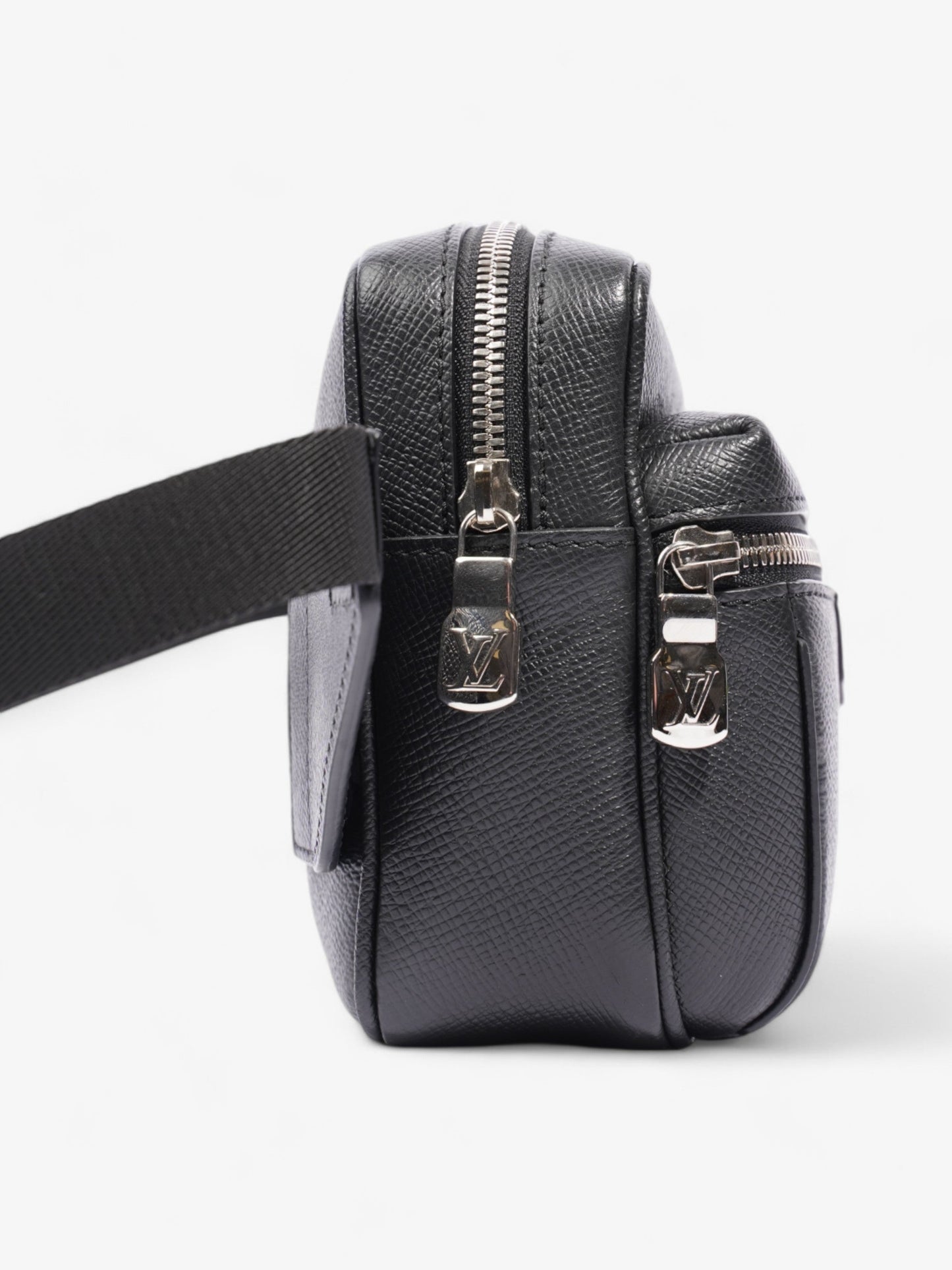 Louis Vuitton Outdoor Bum Bag Black Monogram Calfskin Leather