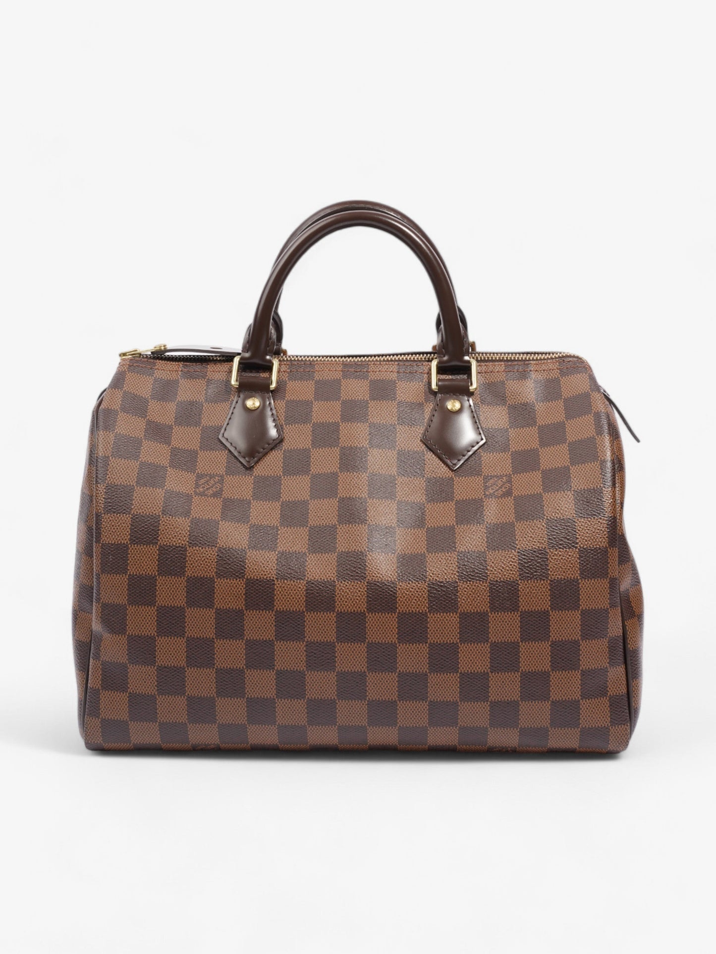 Louis Vuitton Speedy 30 Damier Ebene Coated Canvas