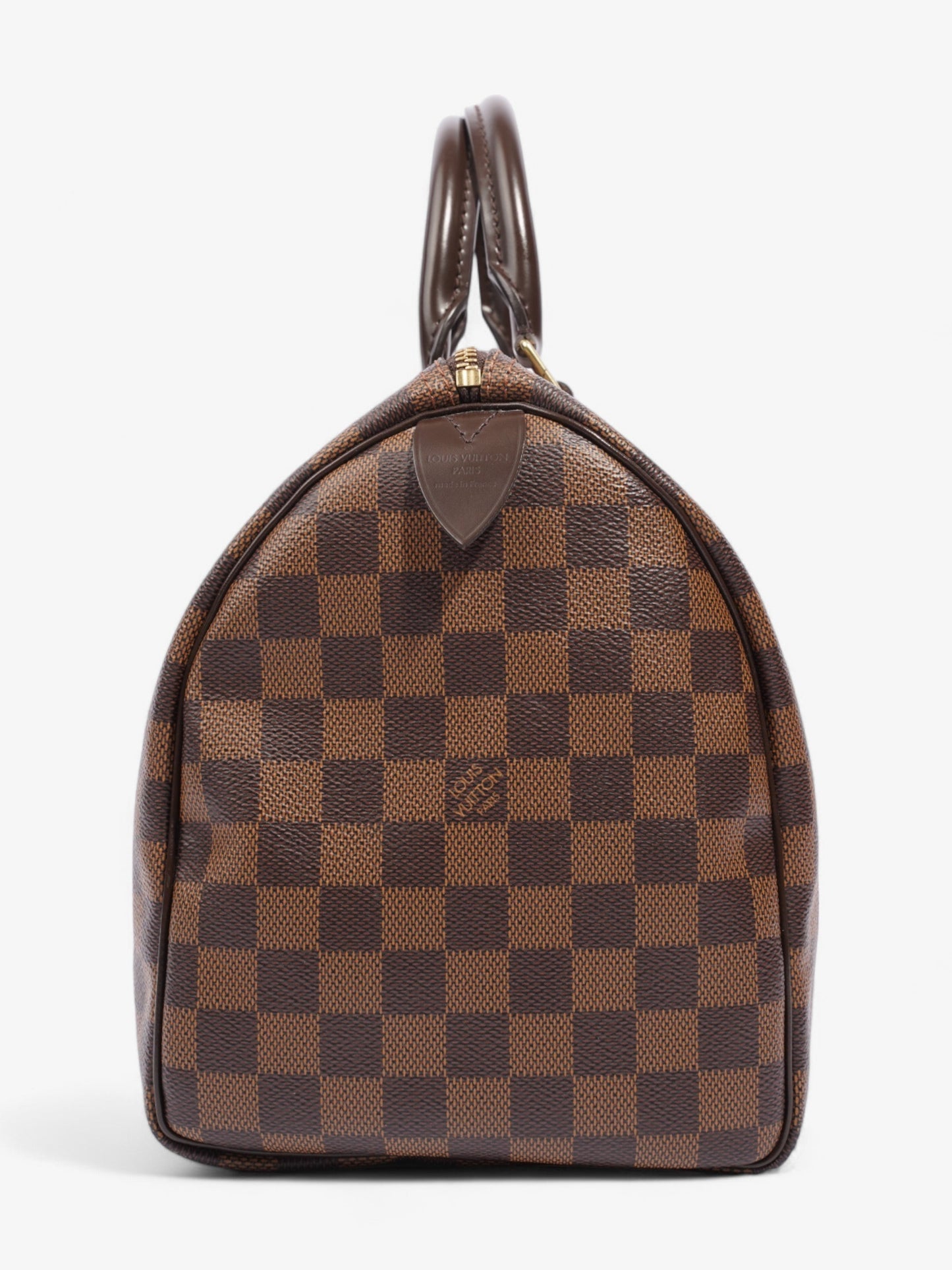 Louis Vuitton Speedy 30 Damier Ebene Coated Canvas