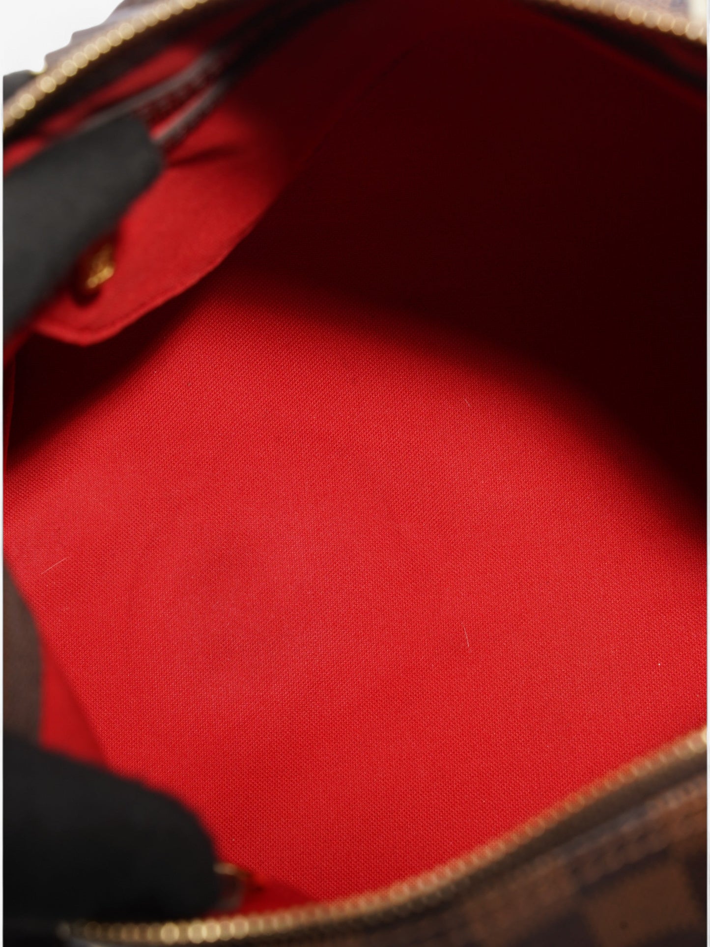 Louis Vuitton Speedy 30 Damier Ebene Coated Canvas
