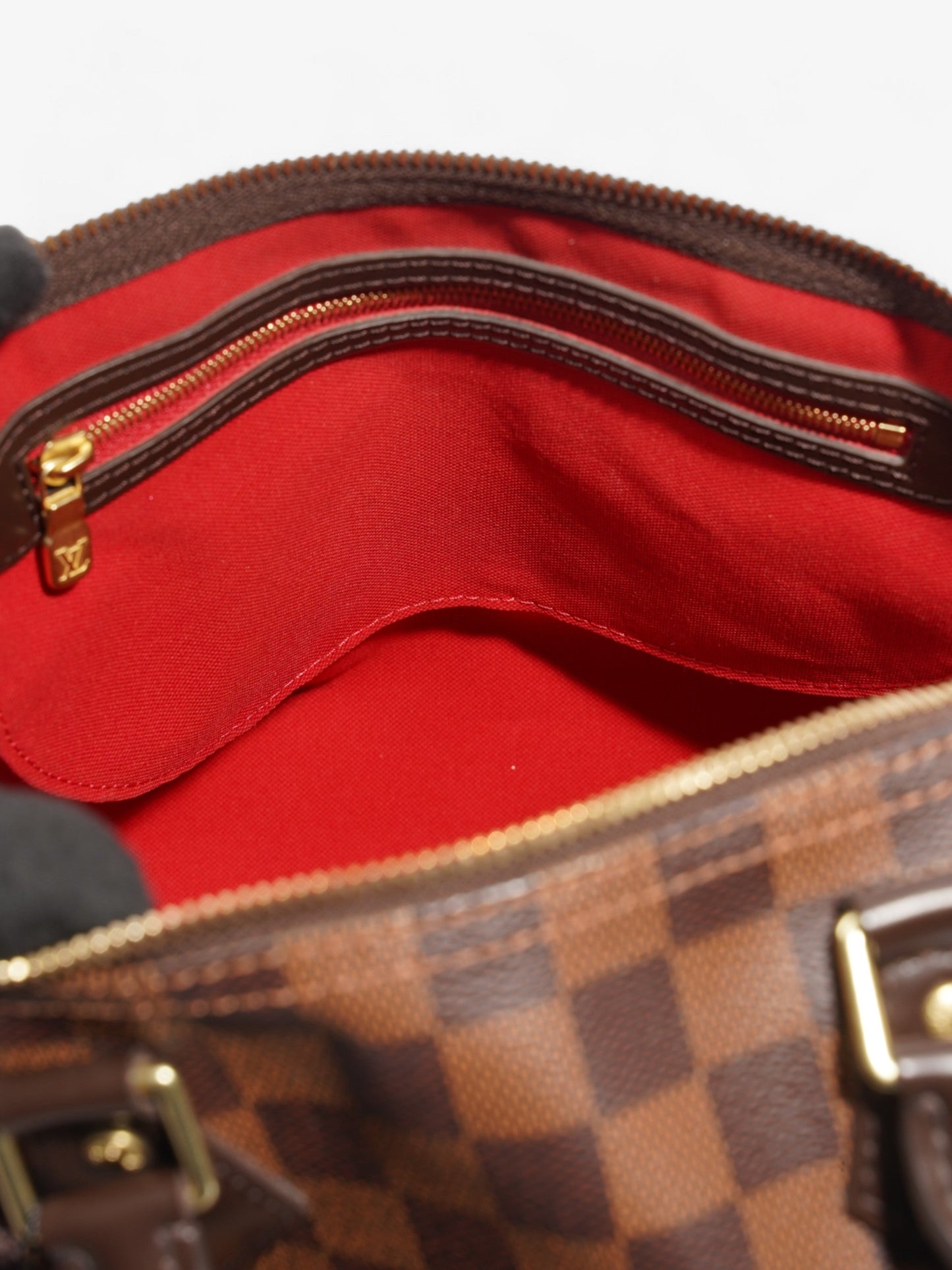 Louis Vuitton Speedy 30 Damier Ebene Coated Canvas