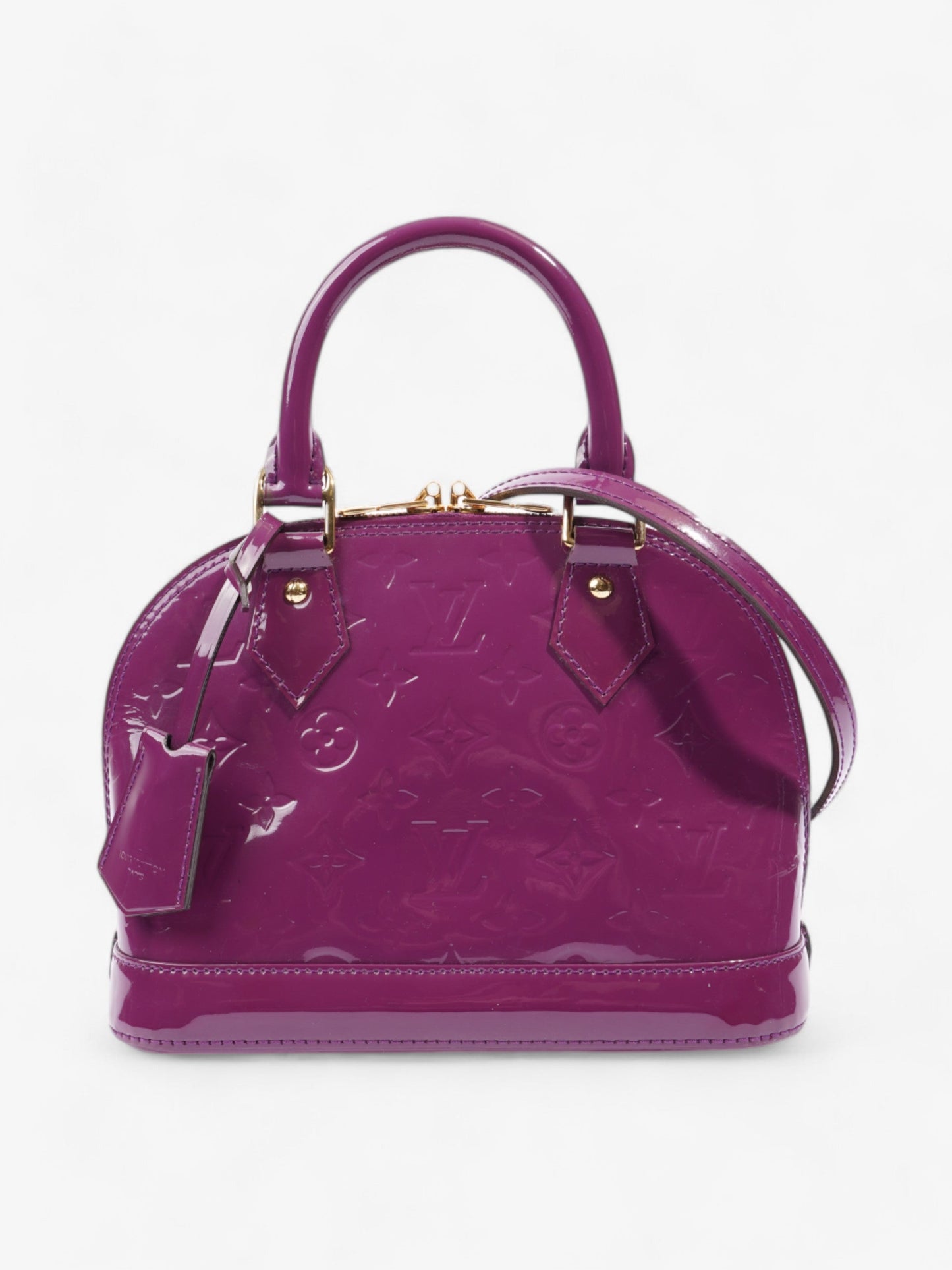 Louis Vuitton Alma Amethyste Vernis Leather BB