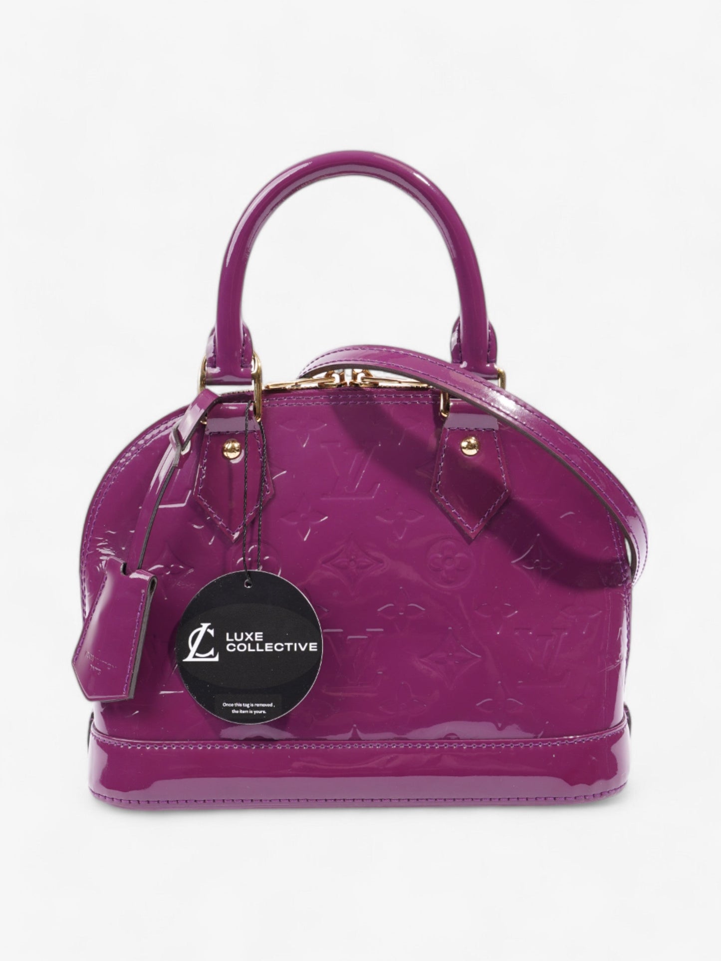 Louis Vuitton Alma Amethyste Vernis Leather BB