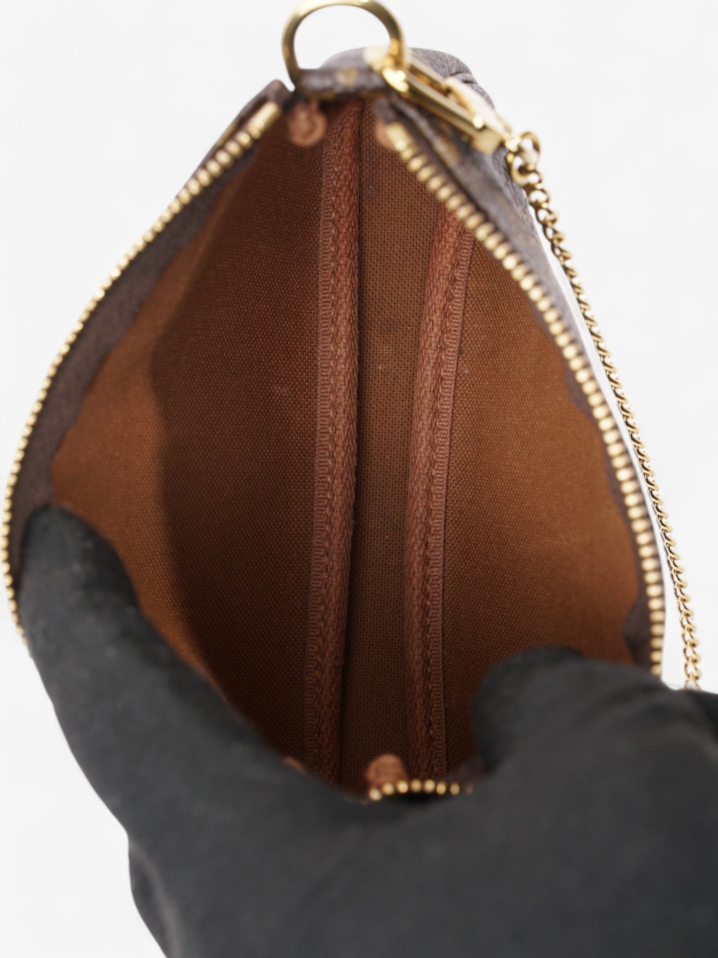 Louis Vuitton Pochette Accessoires Monogram Coated Canvas Mini