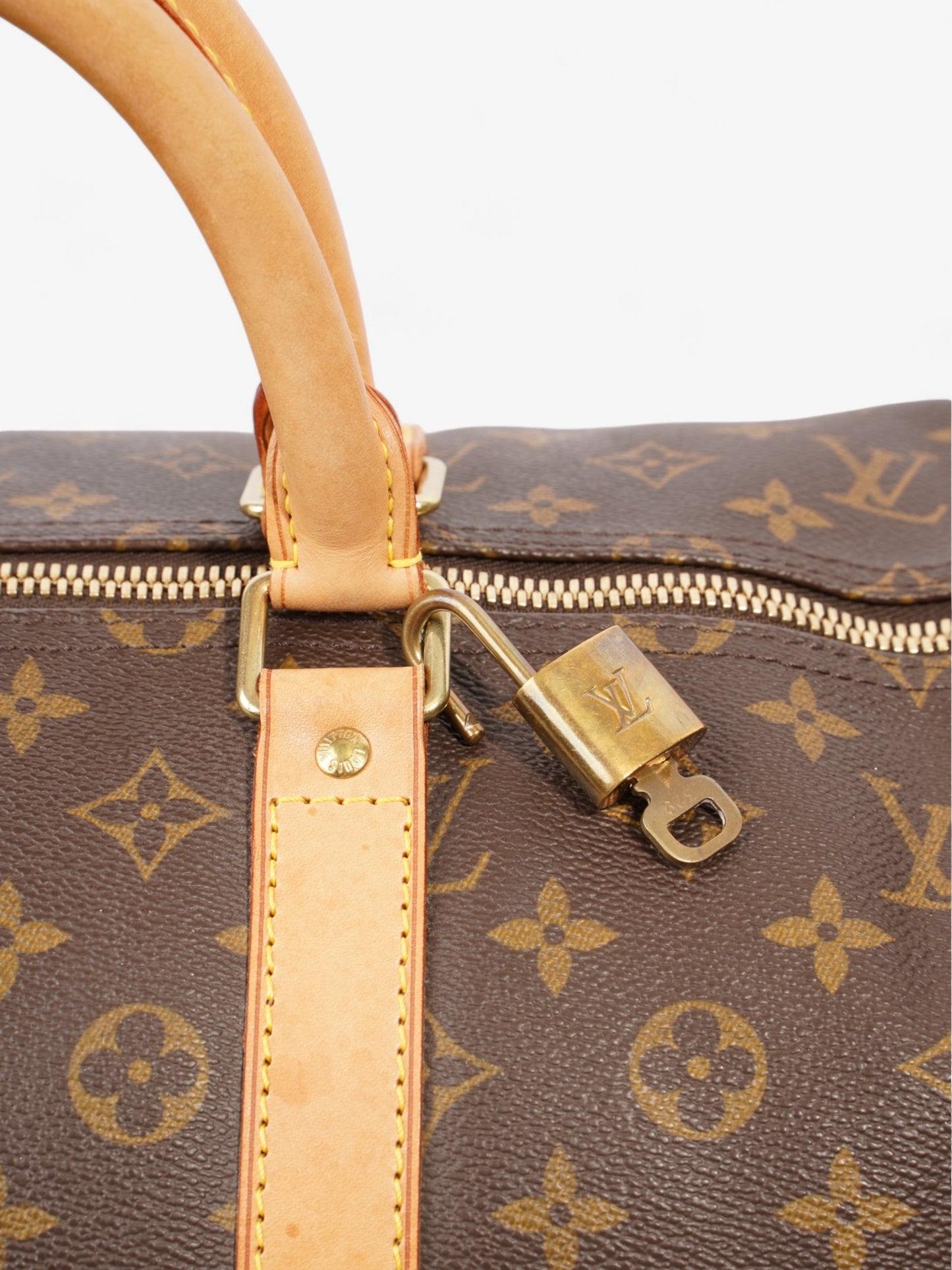 Louis Vuitton Keepall 55 Monogram Coated Canvas