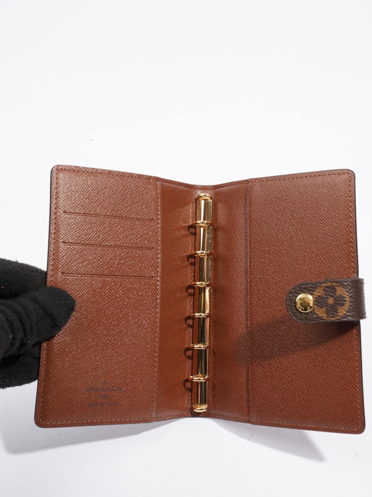 Louis Vuitton Small Ring Agenda Monogram Coated Canvas