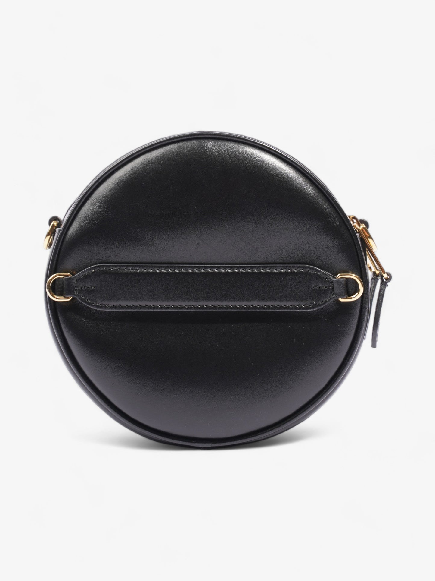 Burberry Louise Round Black Leather