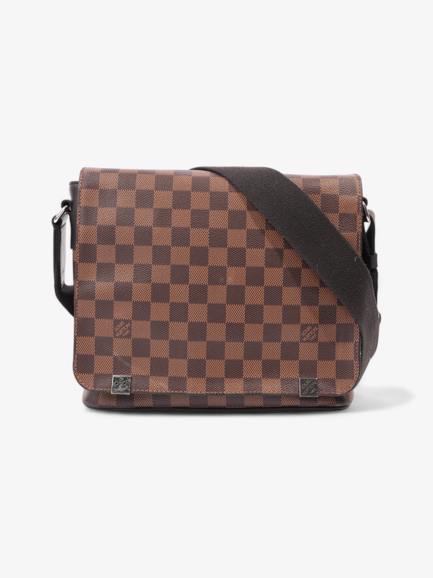 Louis Vuitton District Messenger Damier Ebene Coated Canvas