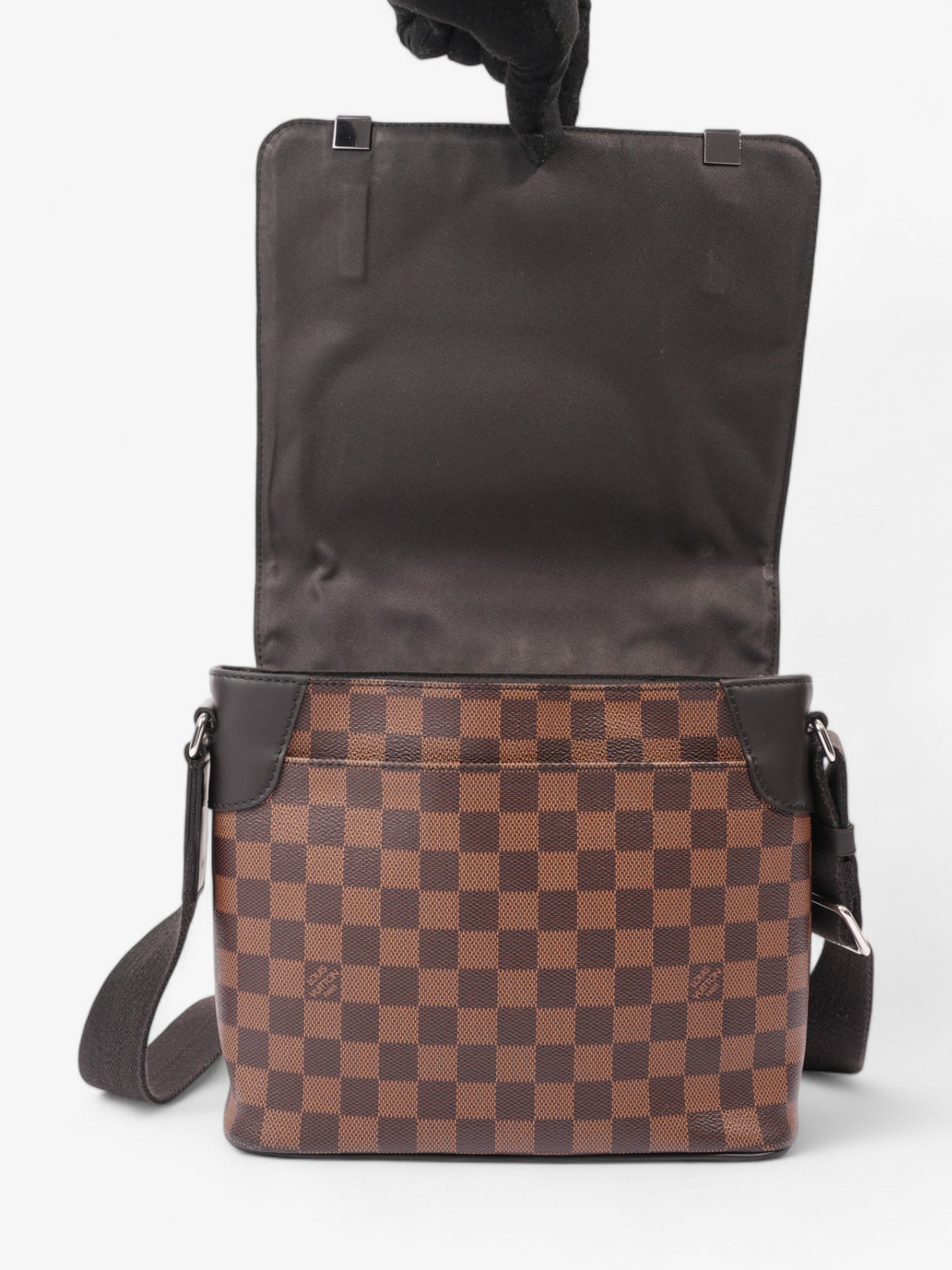 Louis Vuitton District Messenger Damier Ebene Coated Canvas