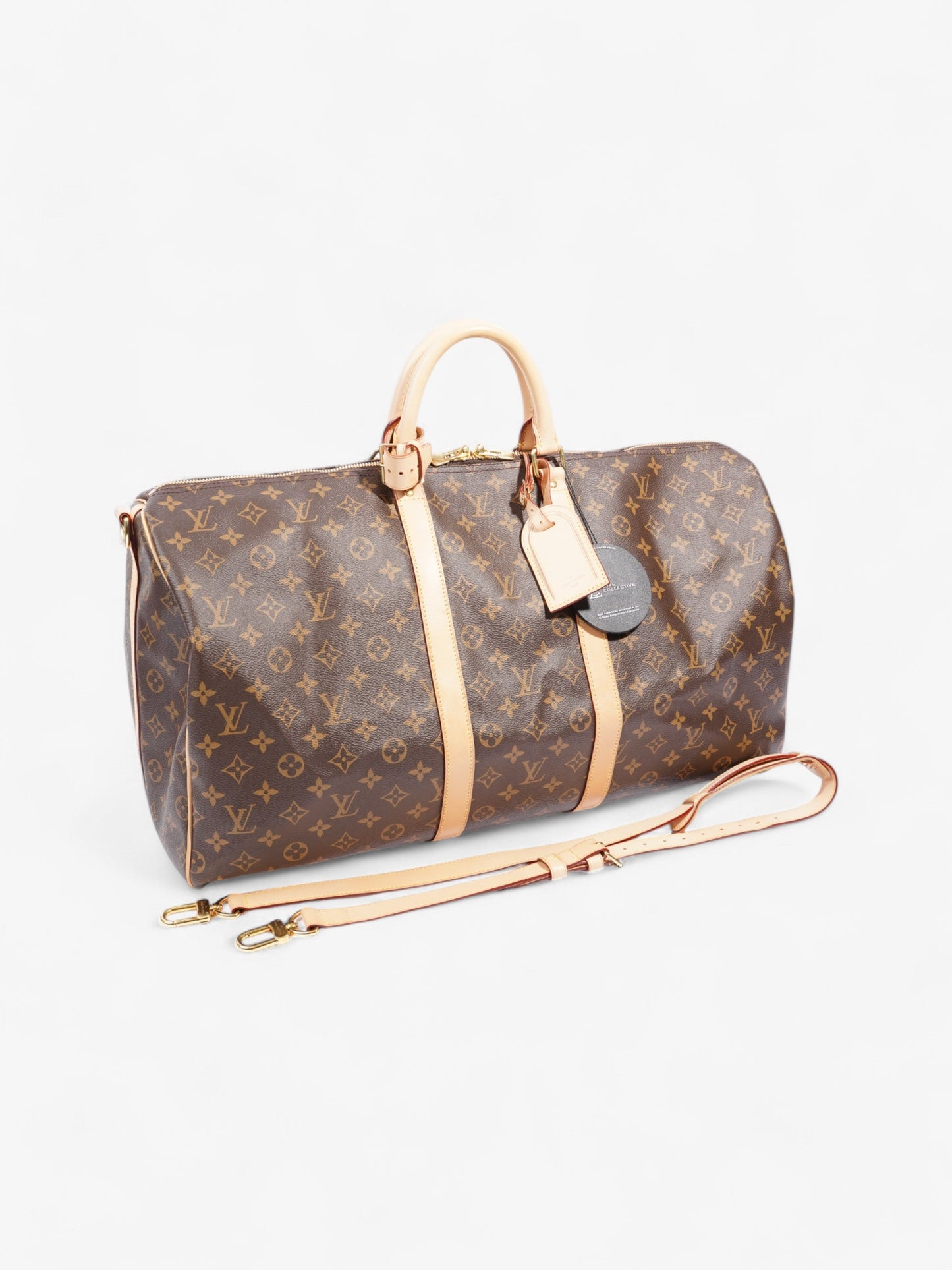 Louis Vuitton Keepall Bandouliere Monogram Coated Canvas 55