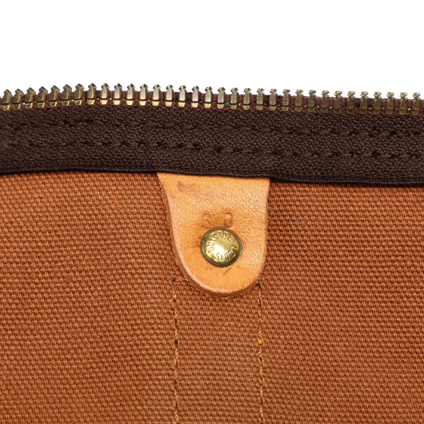 Brown Louis Vuitton Monogram Keepall Bandouliere 60 Travel Bag