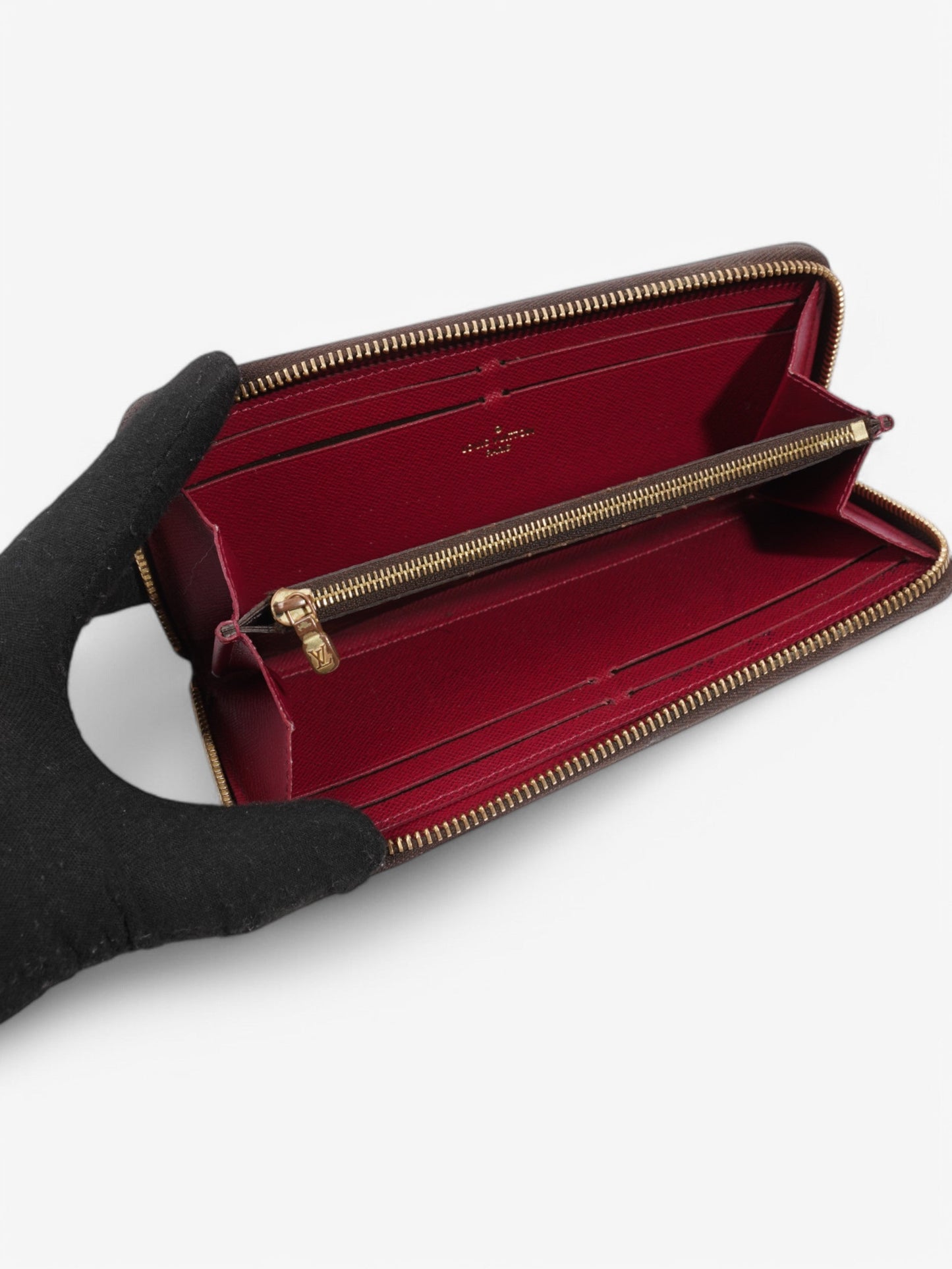 Louis Vuitton Clemence Wallet Monogram Coated Canvas
