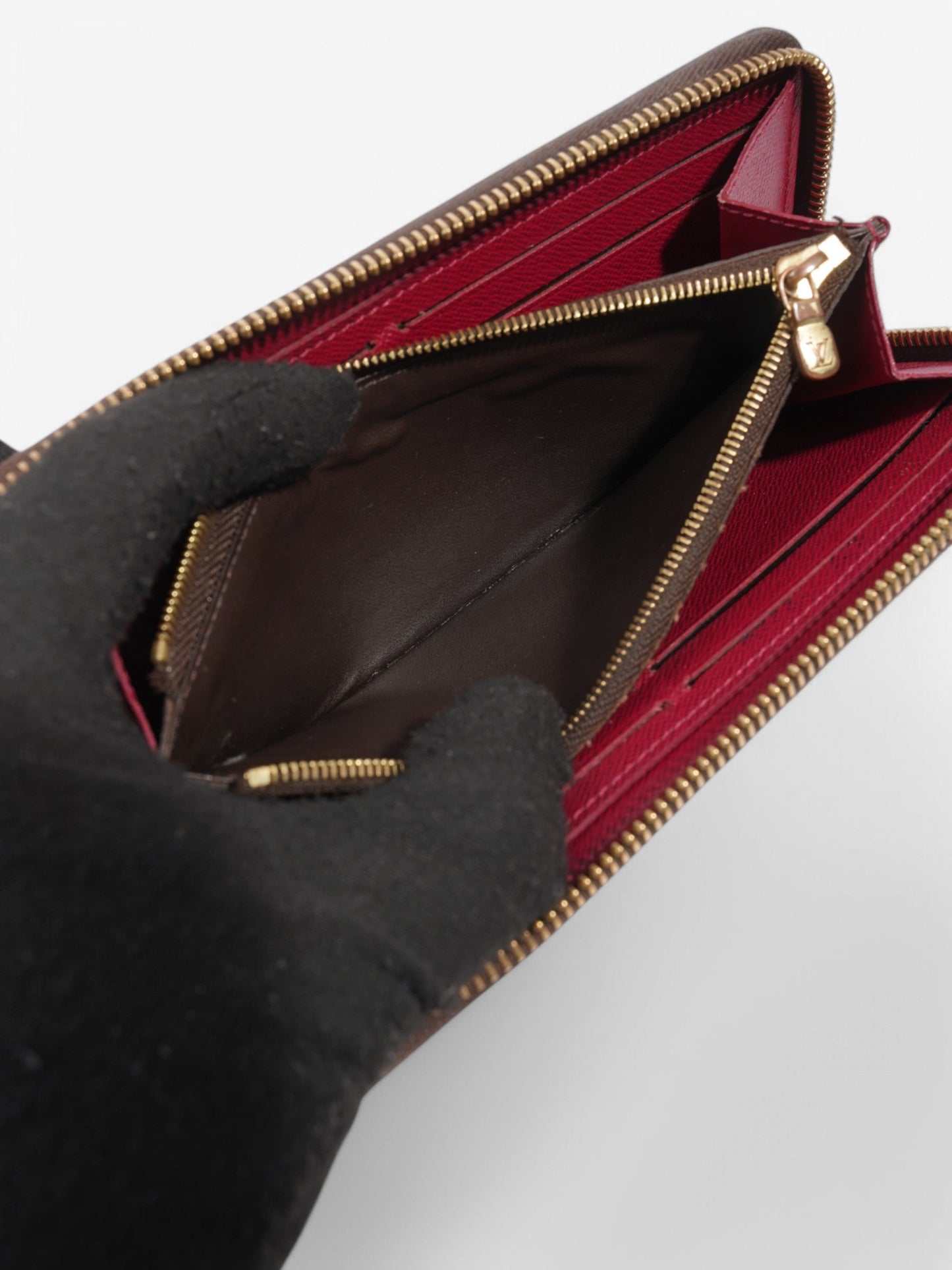 Louis Vuitton Clemence Wallet Monogram Coated Canvas