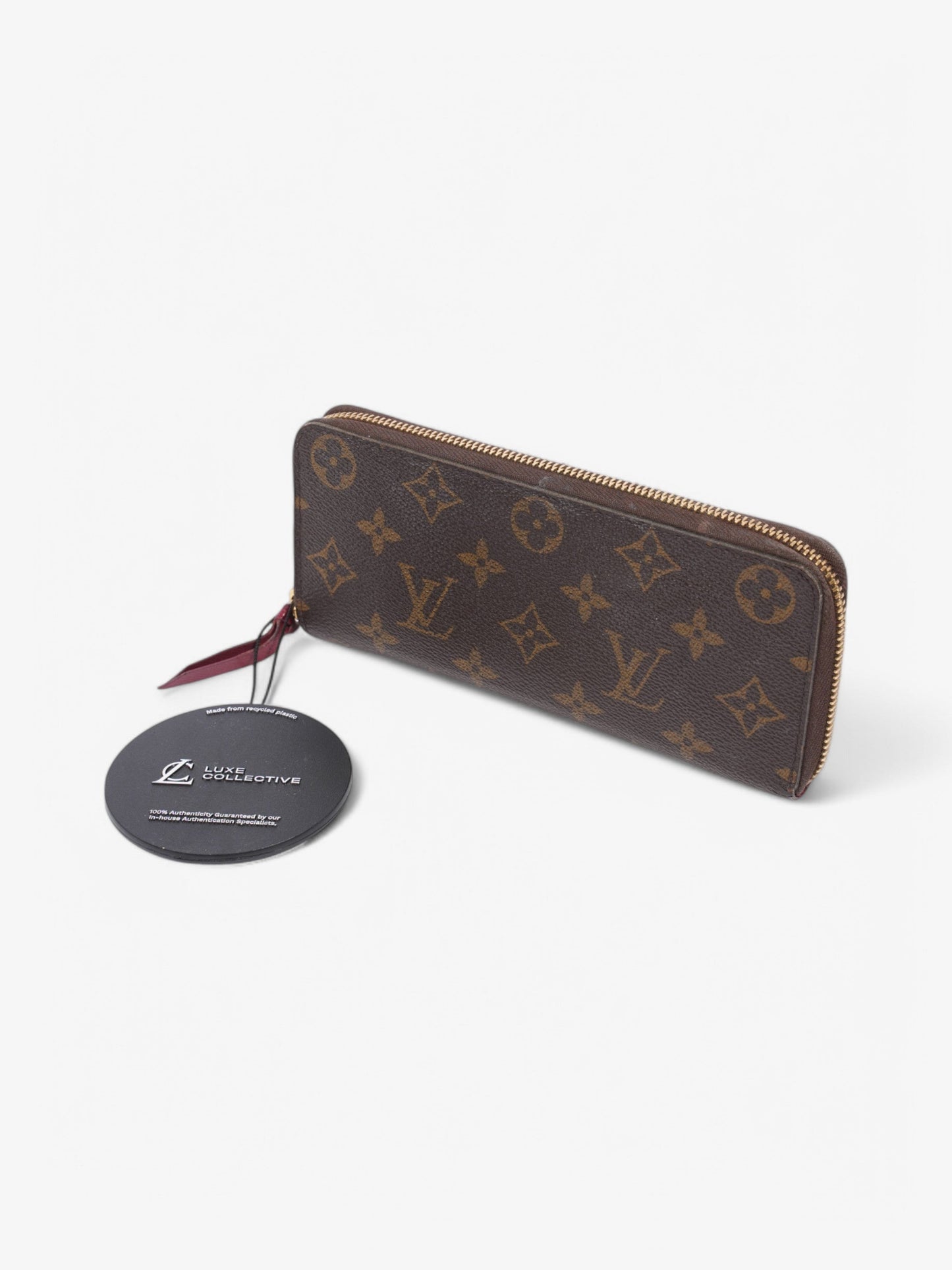 Louis Vuitton Clemence Wallet Monogram Coated Canvas