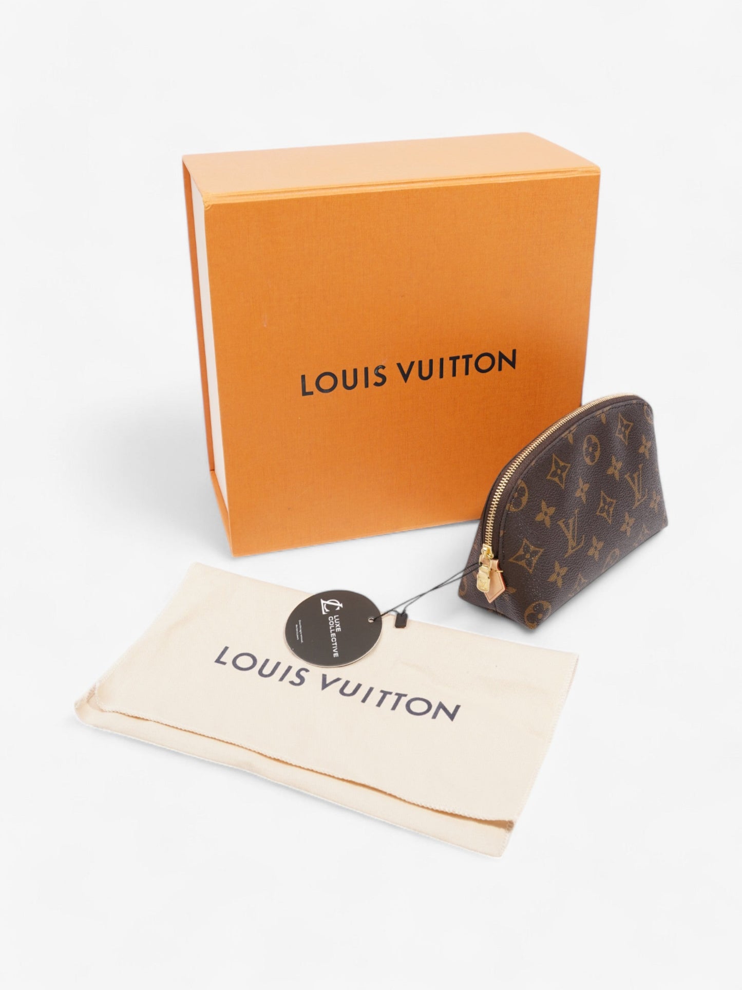 Louis Vuitton Cosmetic Pouch Monogram Coated Canvas PM