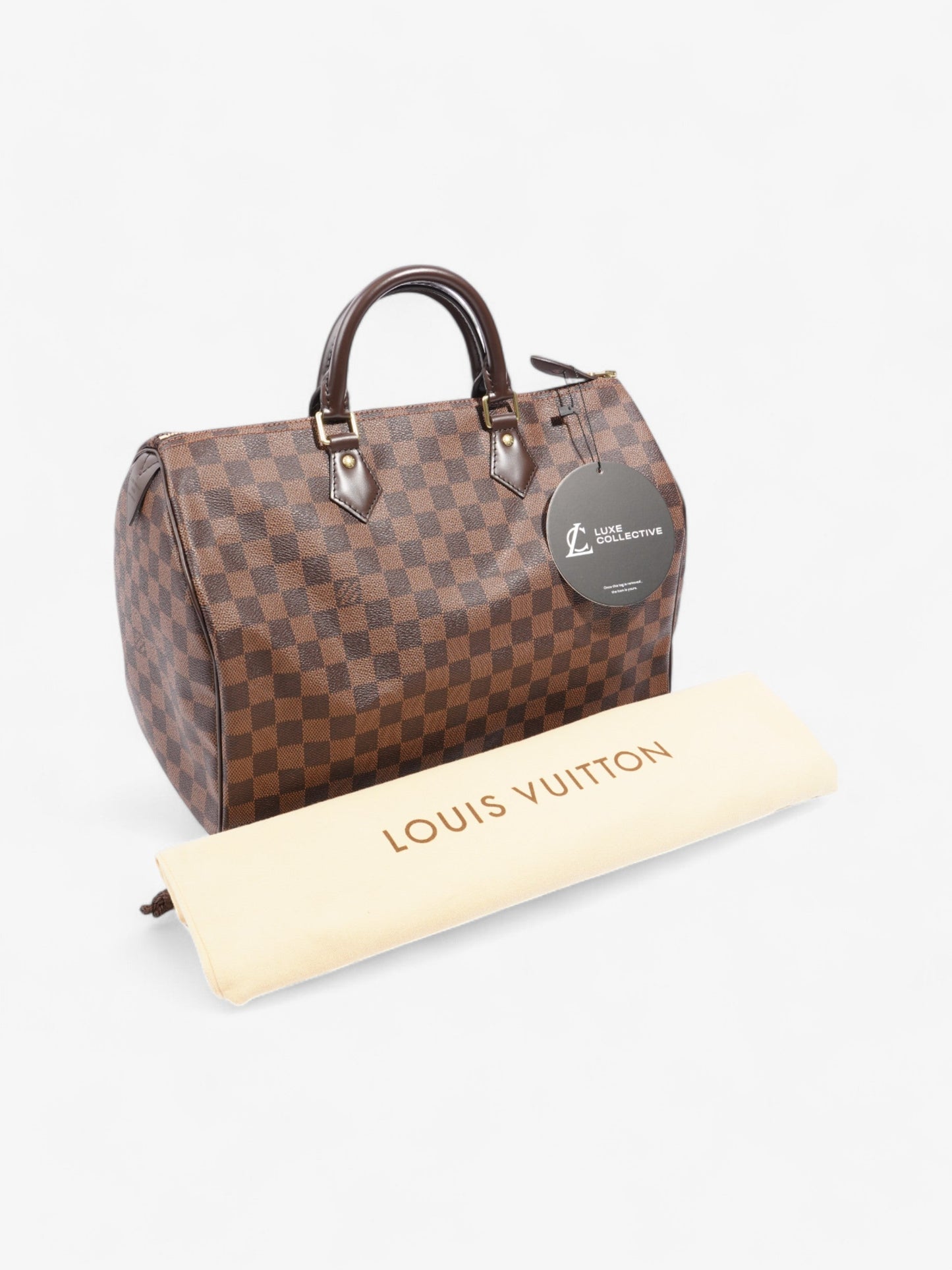 Louis Vuitton Speedy Damier Ebene Coated Canvas 35