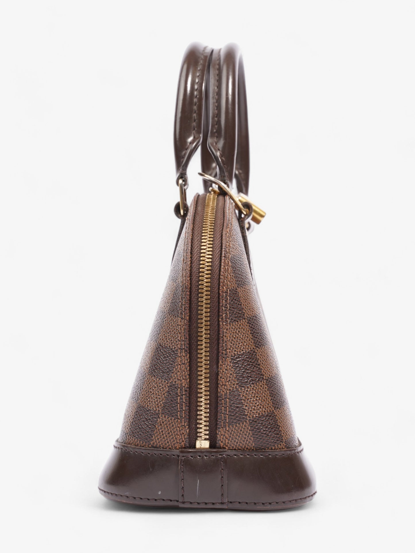 Louis Vuitton Alma BB Damier Ebene Coated Canvas