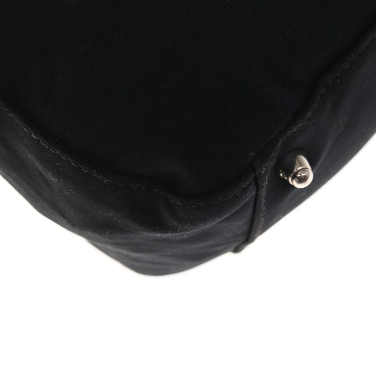 FENDI Hand Bag Nylon Black yk10512