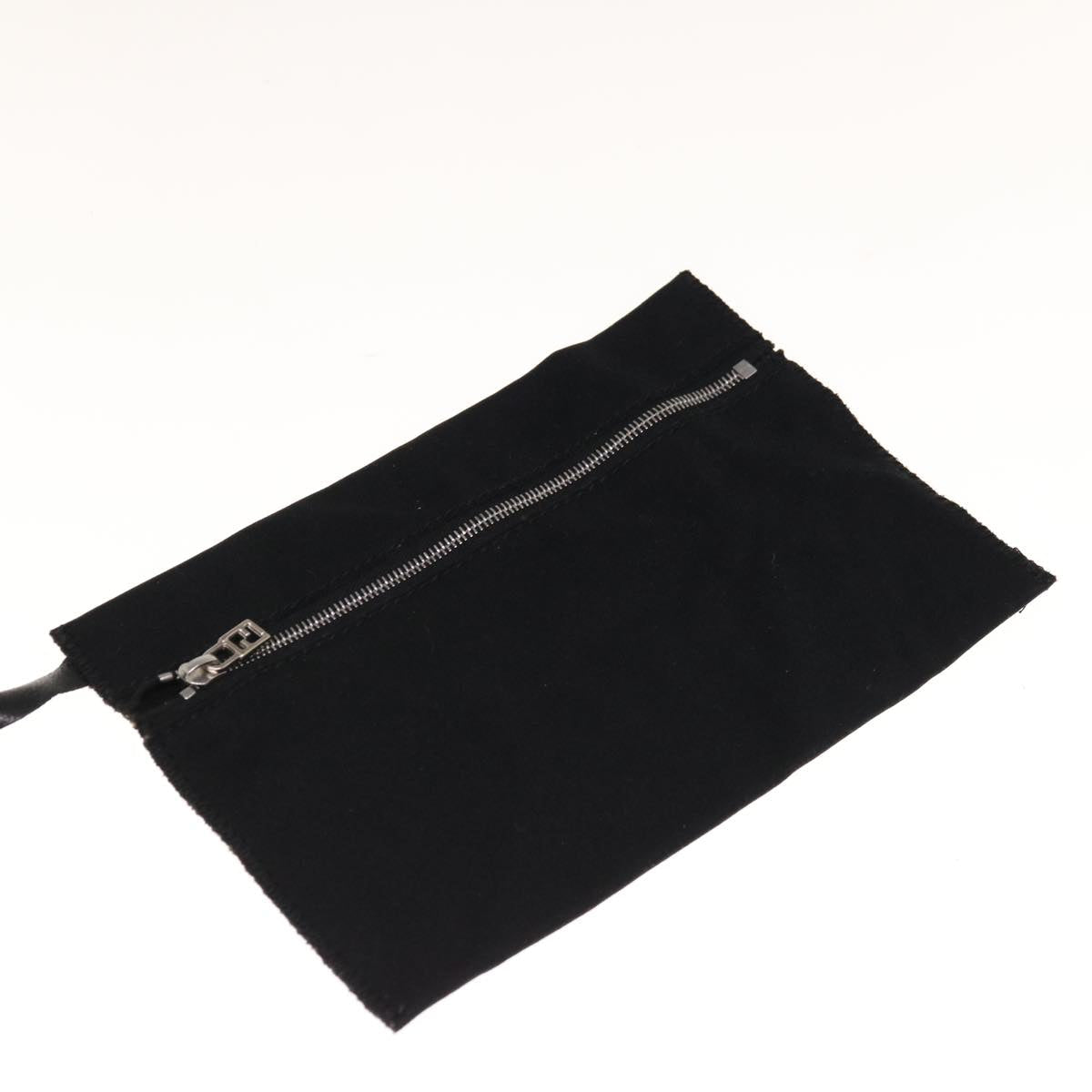 FENDI Hand Bag Nylon Black yk10512