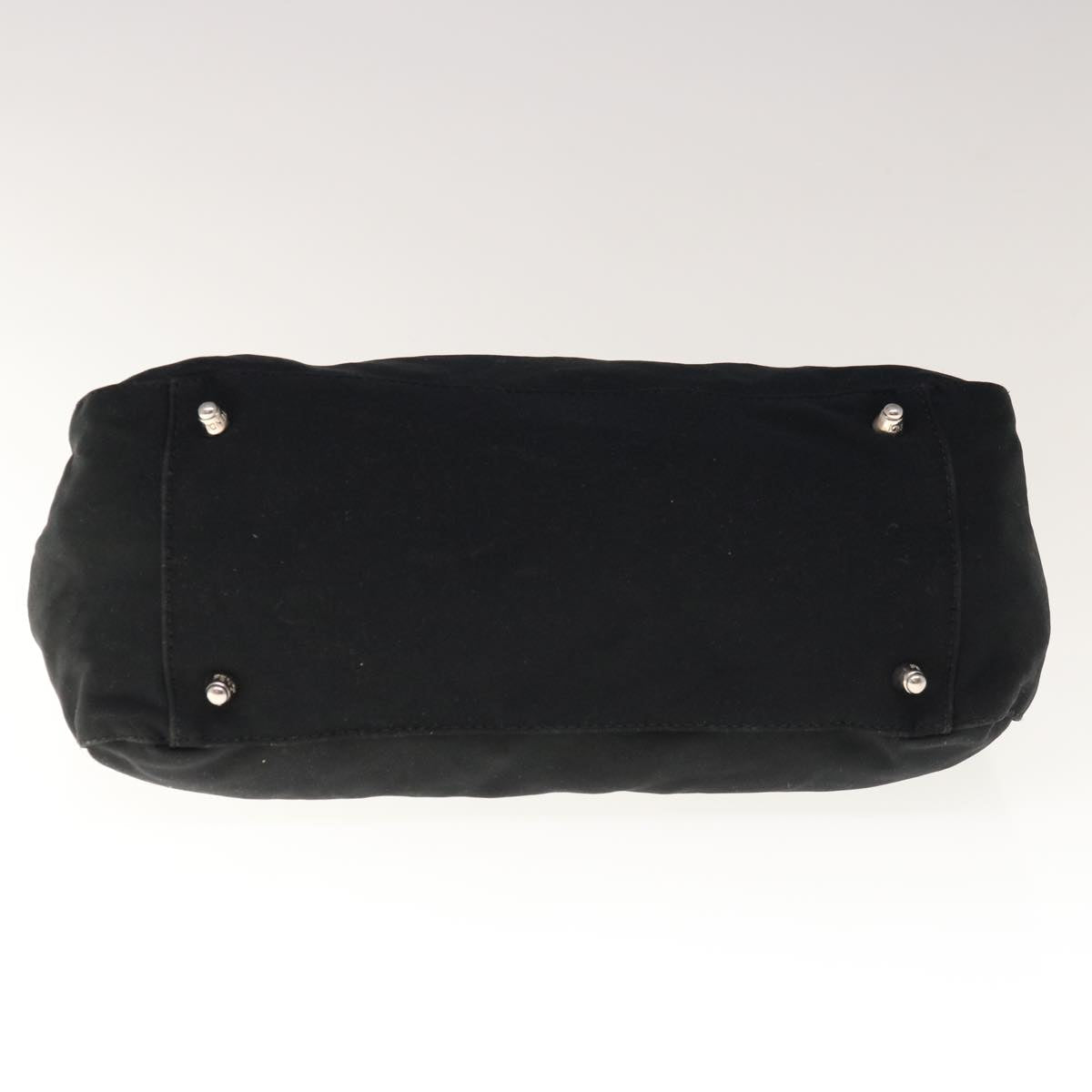FENDI Hand Bag Nylon Black yk10512