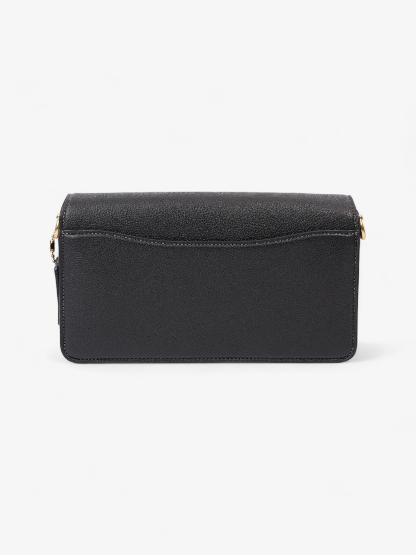 Coach Tabby Black Grained Leather 26