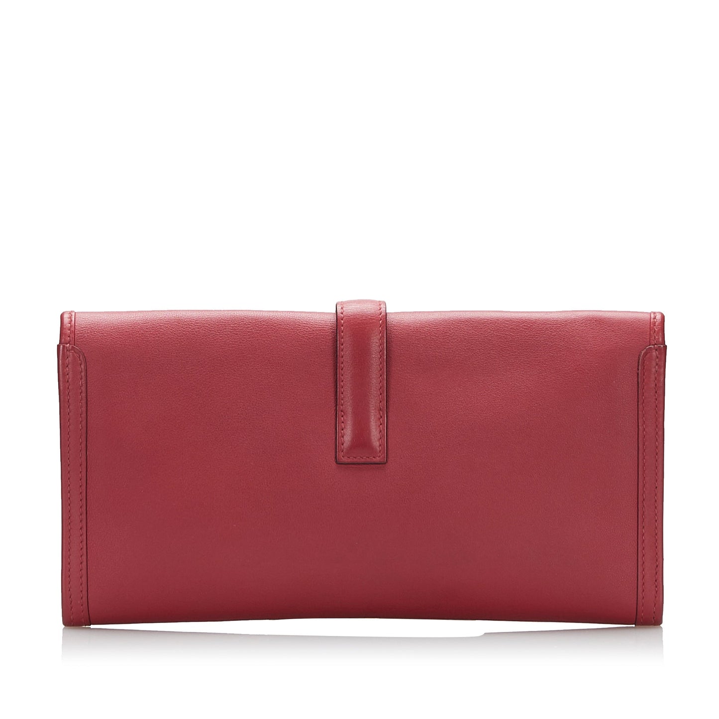 HermÃƒÆ’Ã‚Â¨s Jige Elan Clutch Red Swift