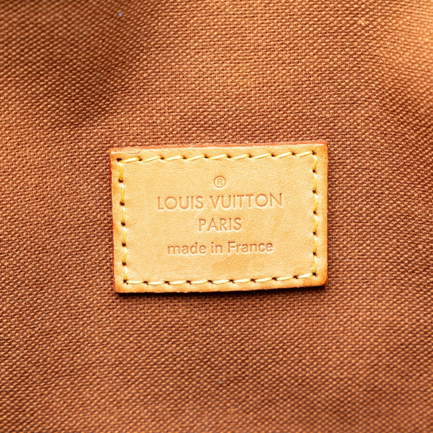 Brown Louis Vuitton Monogram Cabas Beaubourg Tote Bag