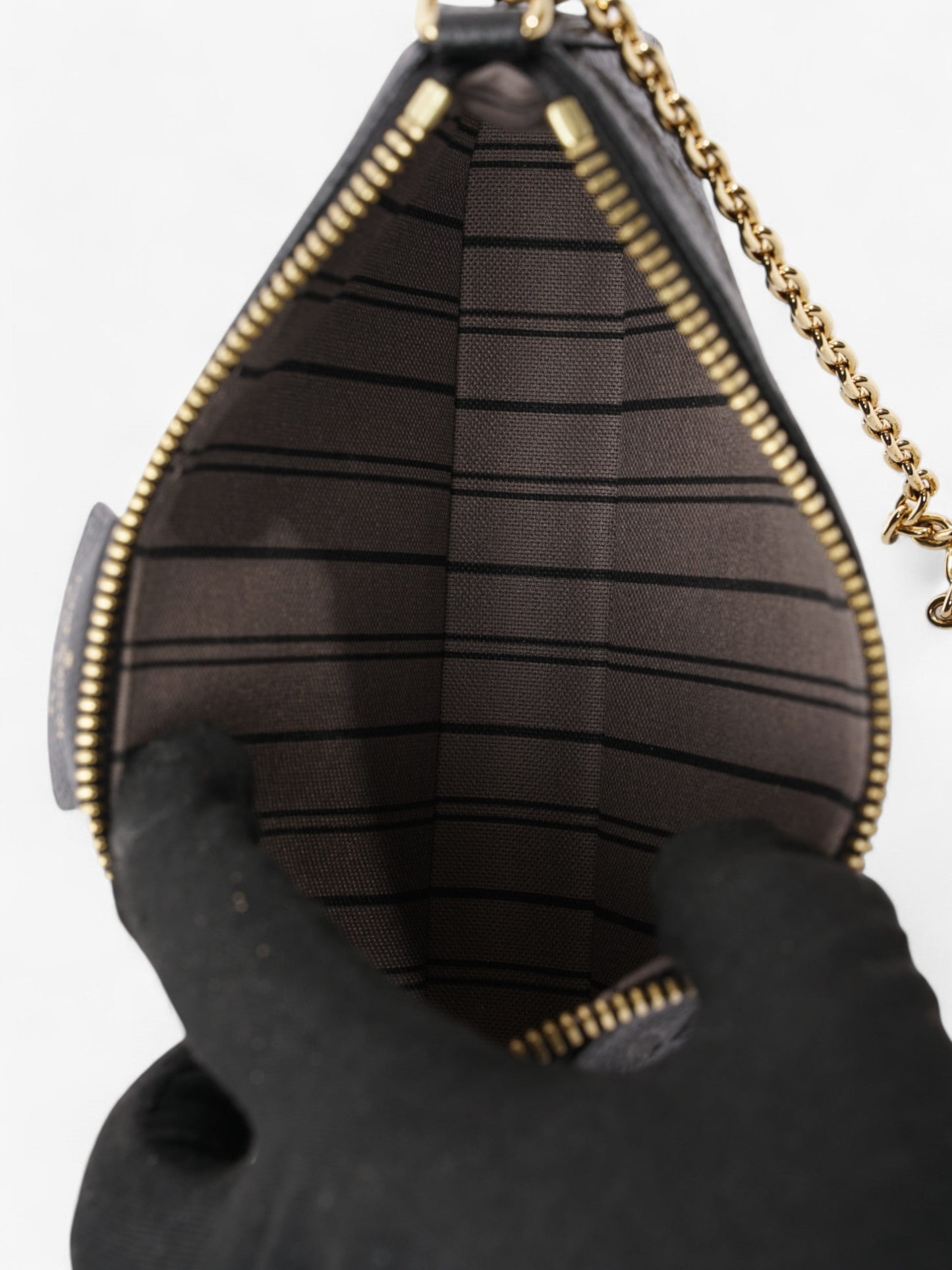 Louis Vuitton Easy Pouch On Strap Monogram Empreinte Empreinte Leather