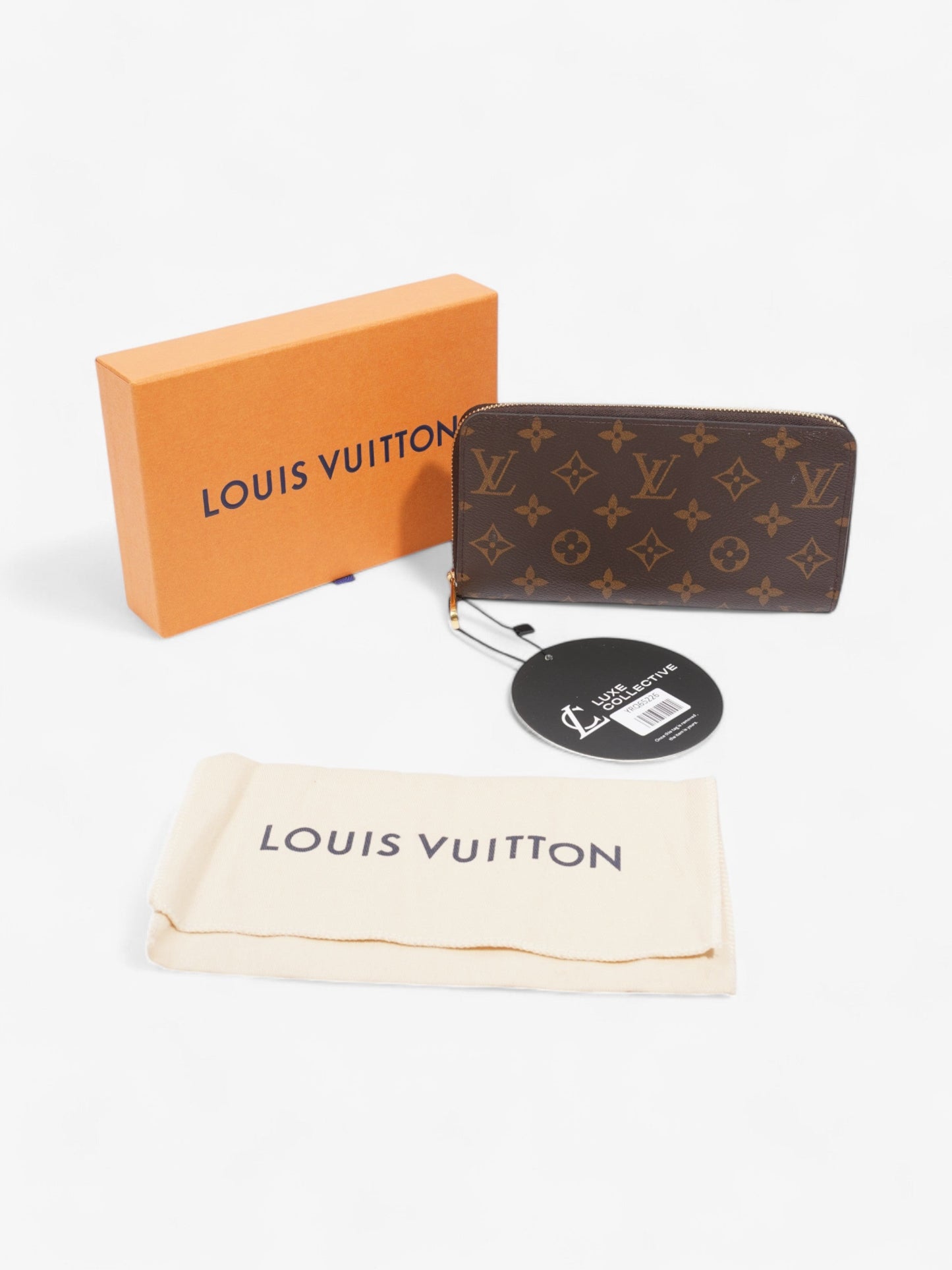 Louis Vuitton Zippy Wallet Monogram / Gold Canvas