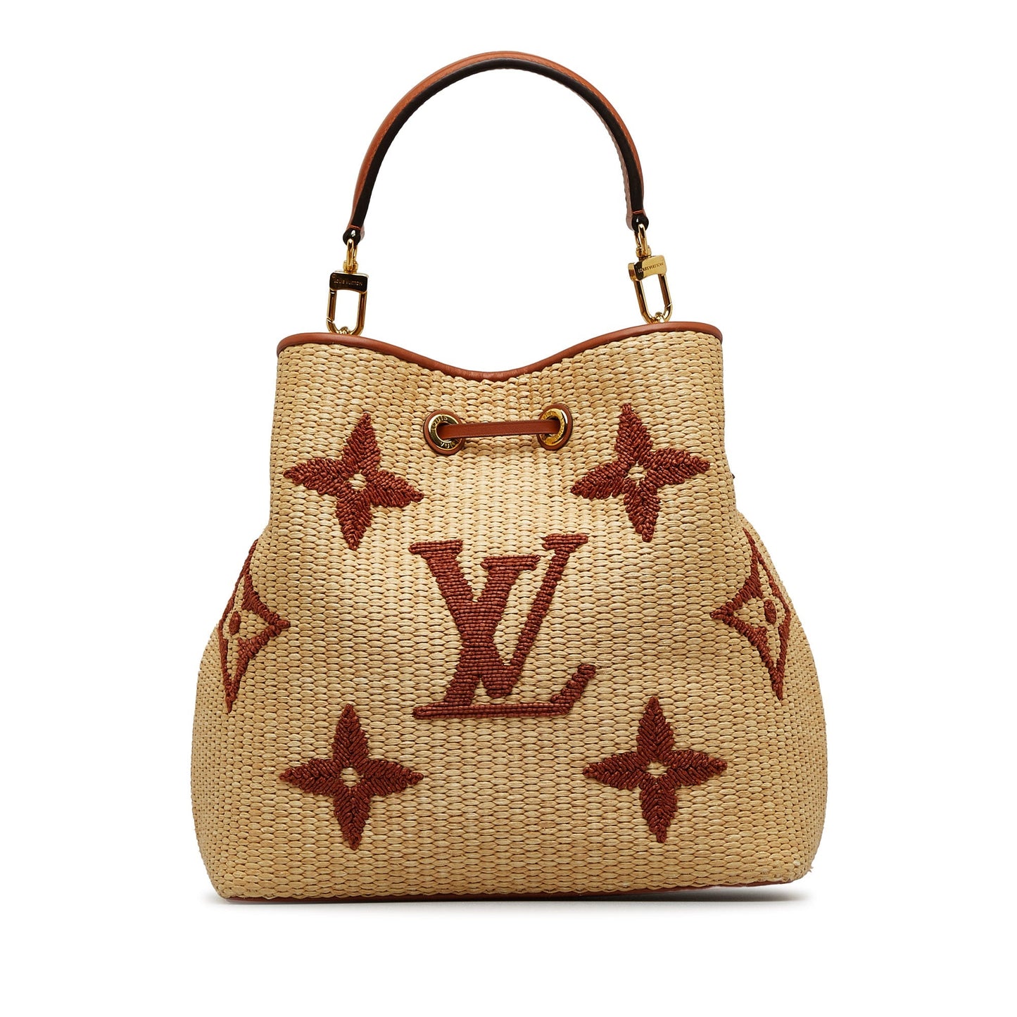 Monogram Raffia Neonoe MM