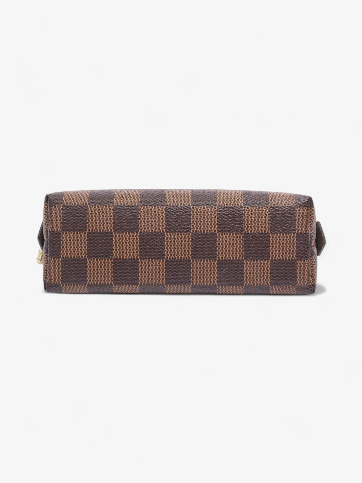 Louis Vuitton Pochette Cosmetic Damier Ebene Coated Canvas