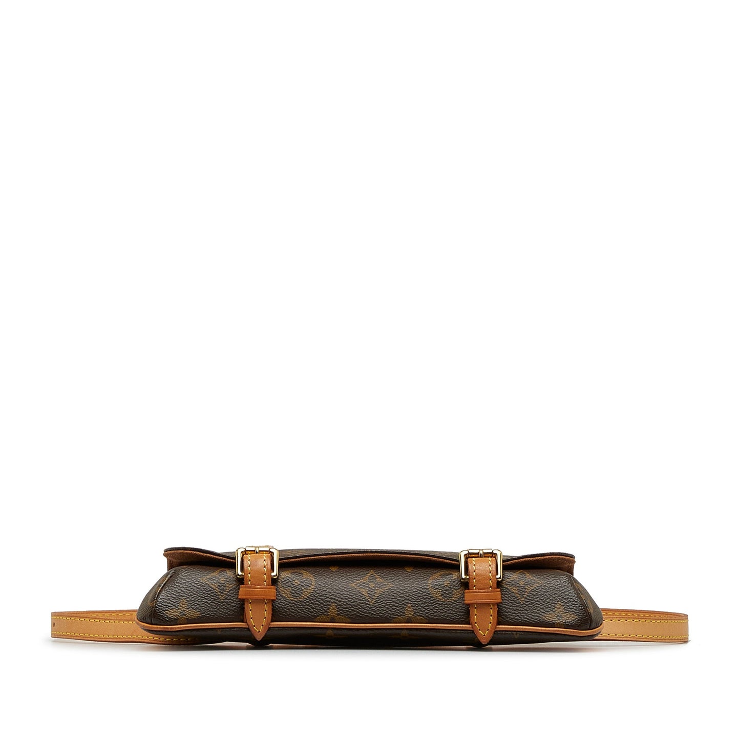 Brown Louis Vuitton Monogram Pochette Marelle PM Belt Bag
