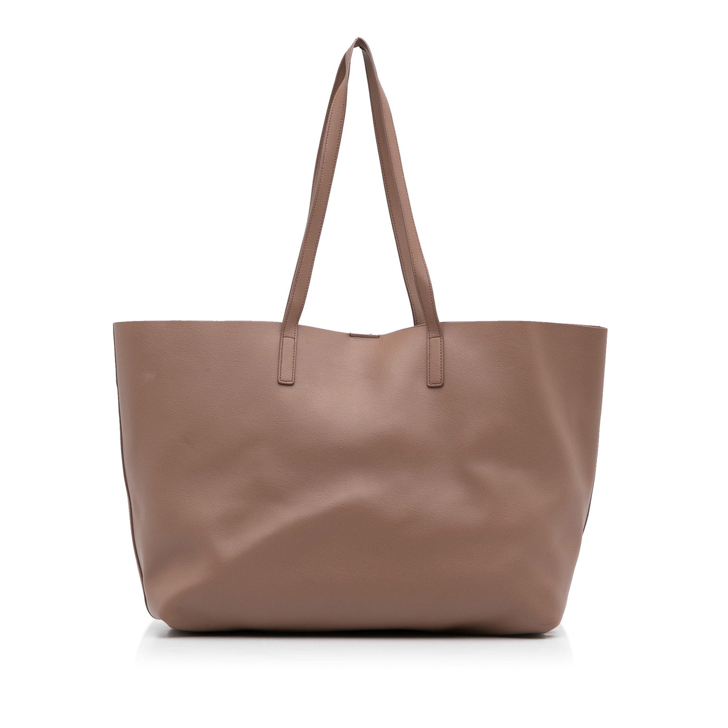 Brown Saint Laurent E/W Shopping Tote