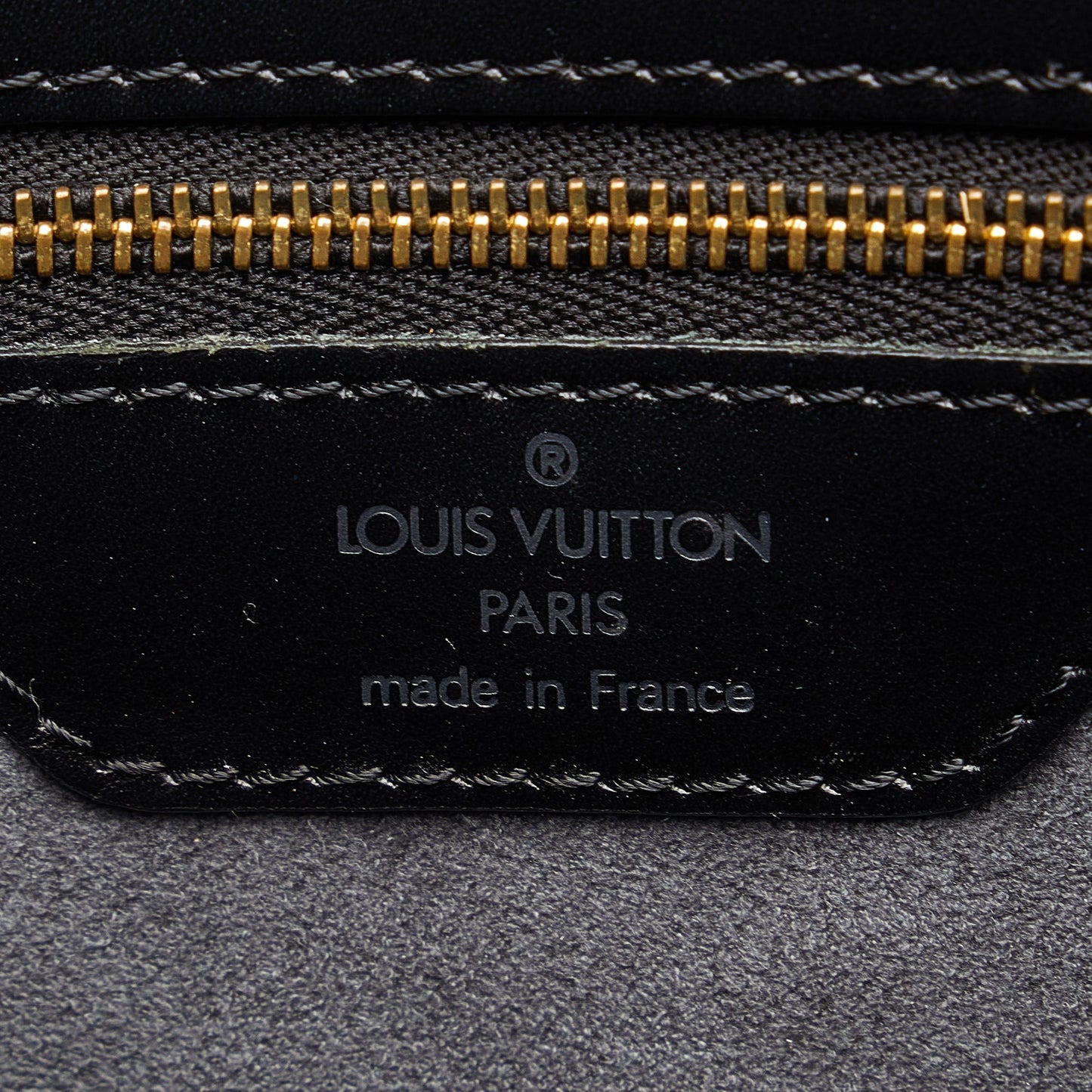 Louis Vuitton Saint Jacques GM Long Strap Black Epi