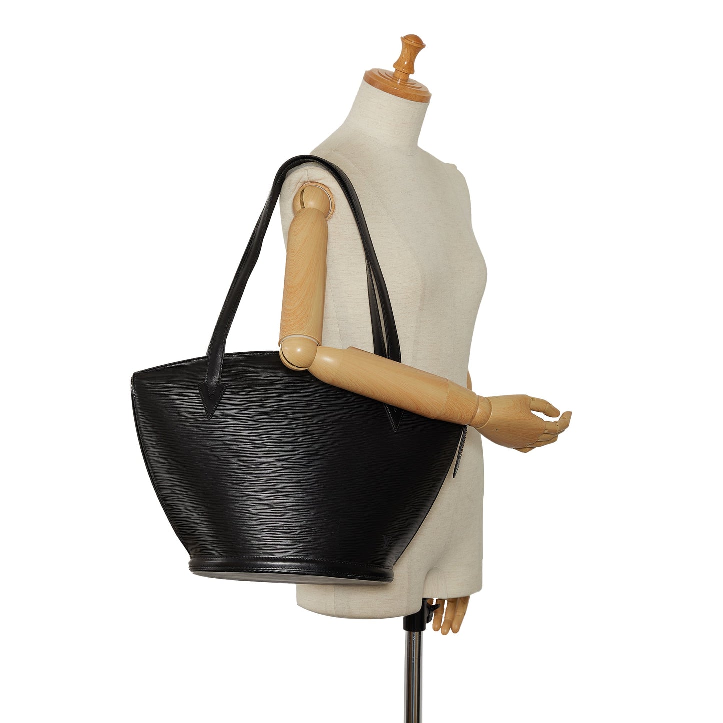 Louis Vuitton Saint Jacques GM Long Strap Black Epi