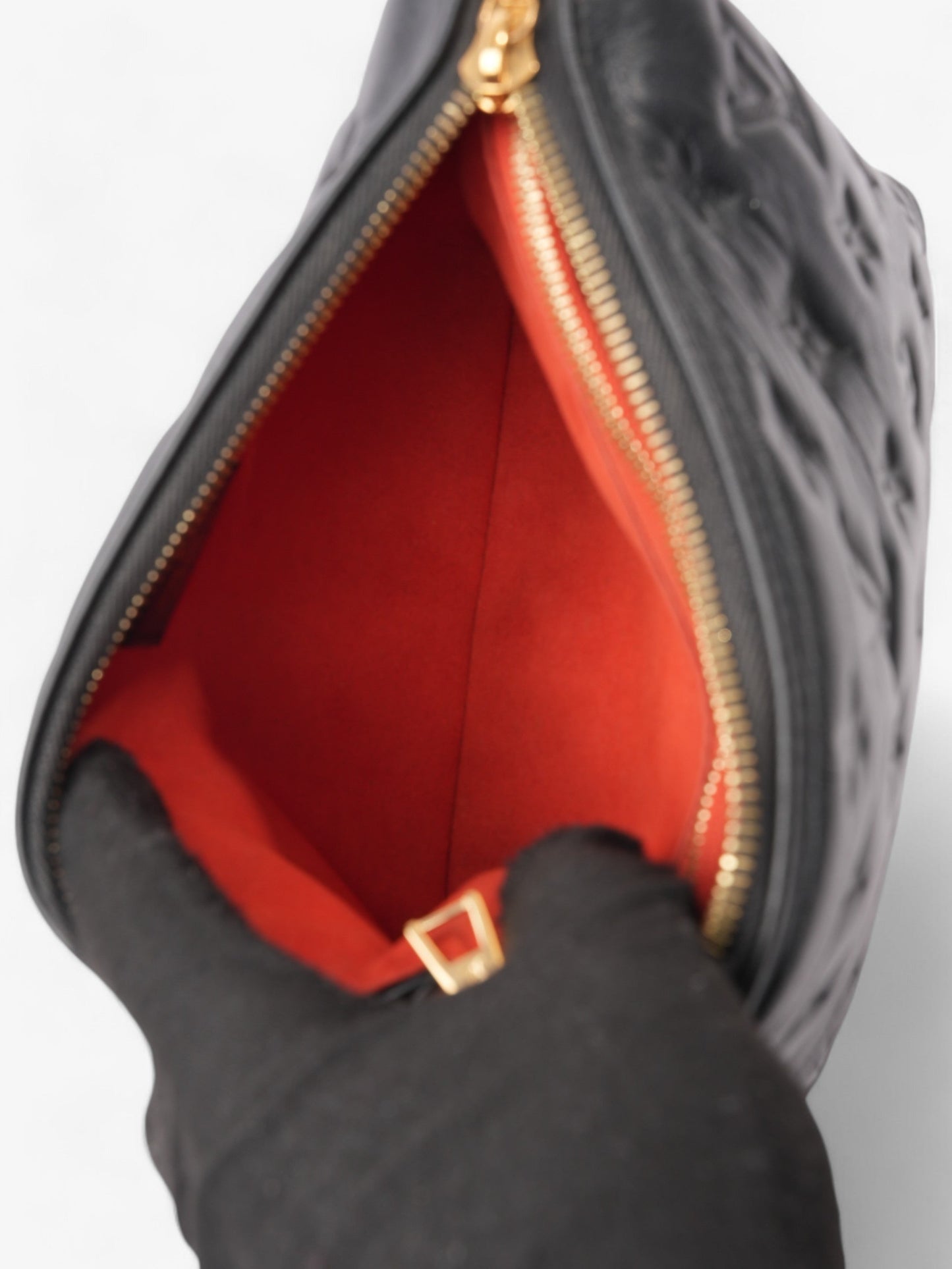 Louis Vuitton Coussin Black Lambskin Leather BB