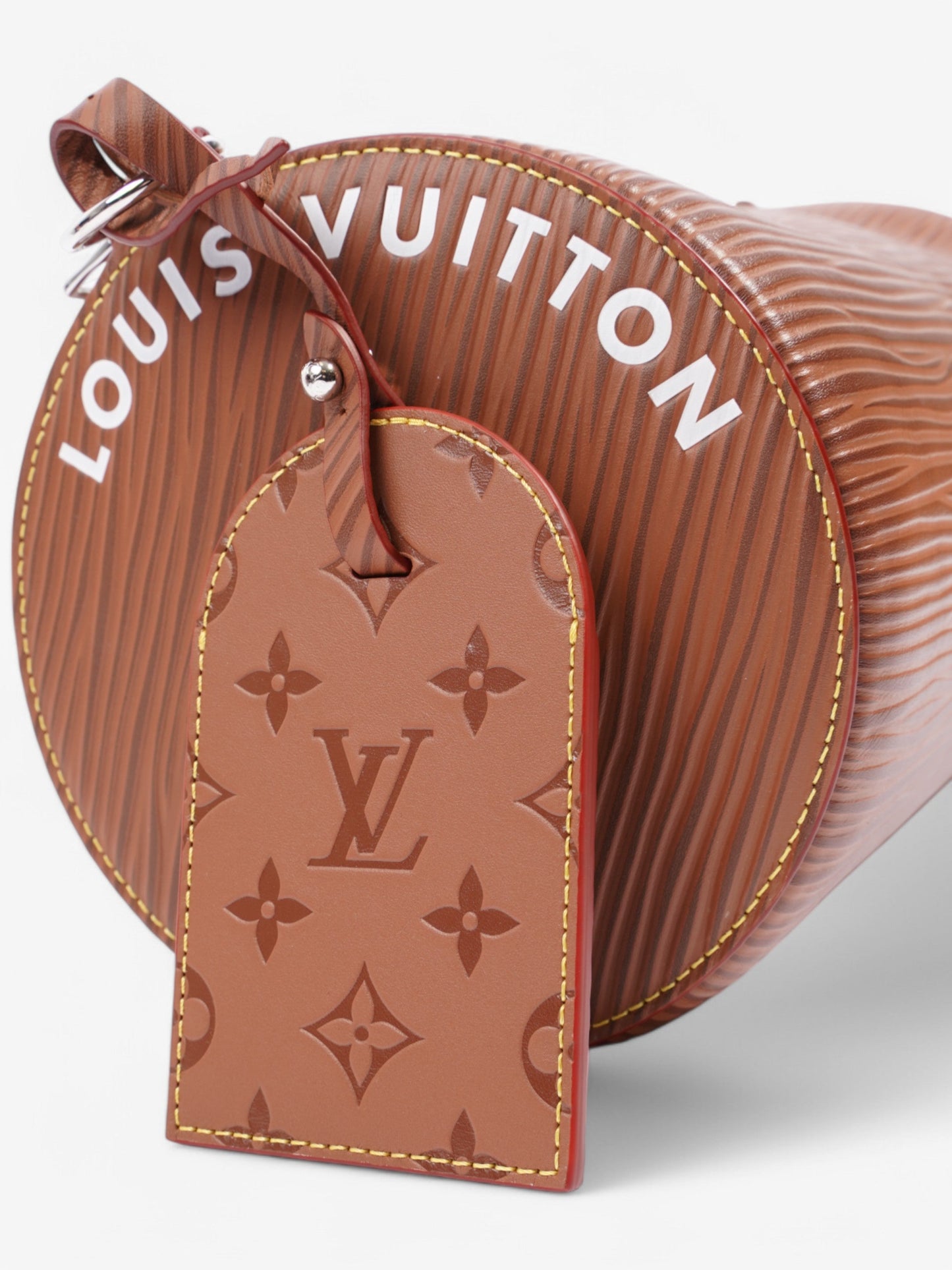 Louis Vuitton Soft Polochon Bag Brown Epi Leather