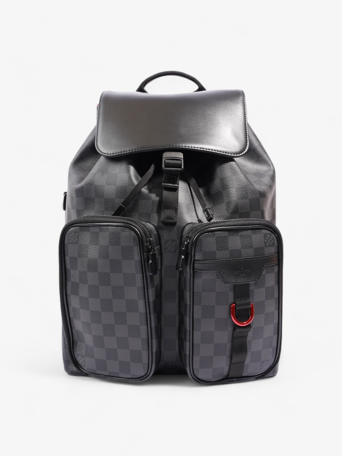 Louis Vuitton Utility Backpack Damier Graphite Canvas