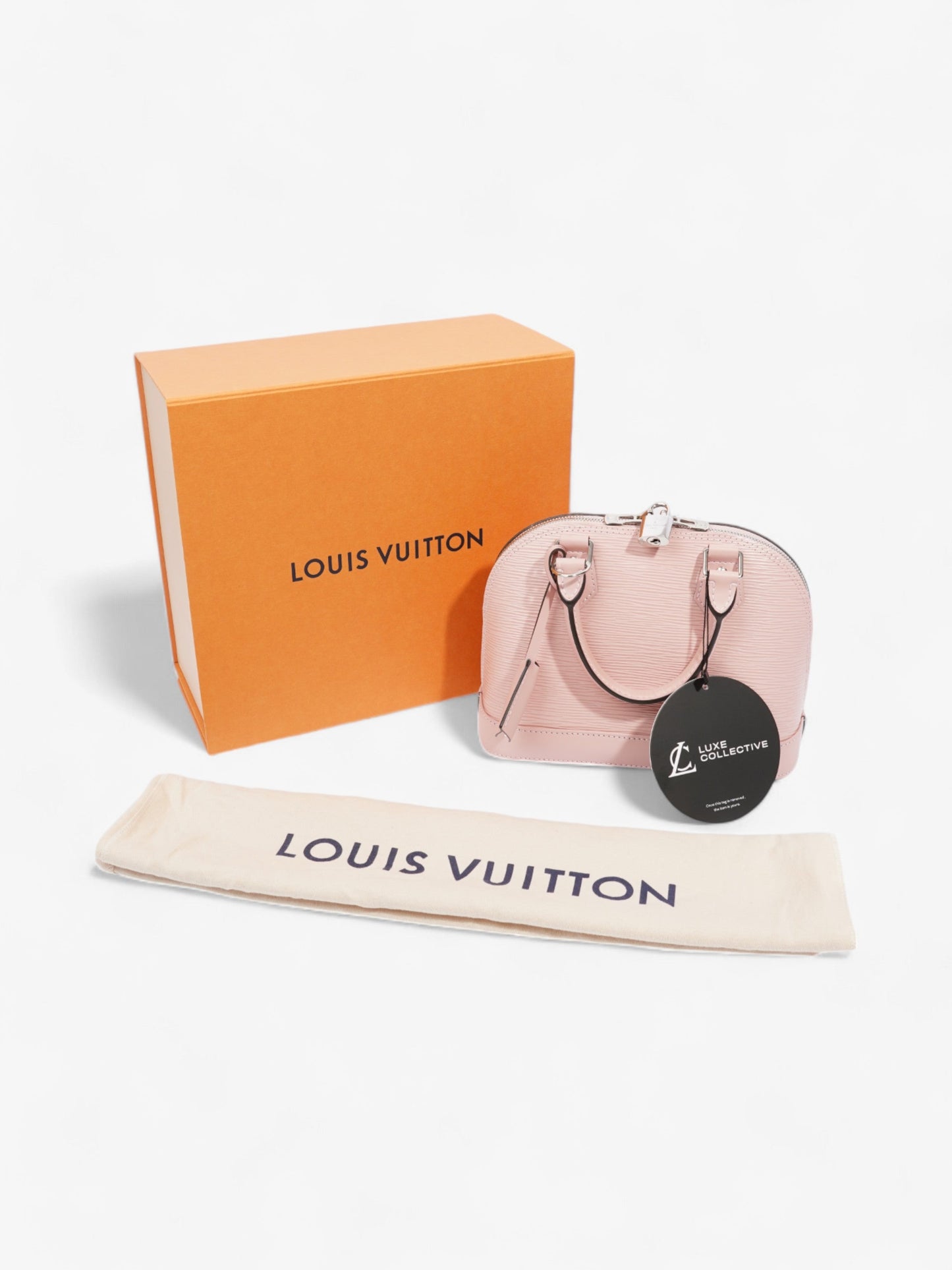Louis Vuitton Alma Pink Epi Leather BB