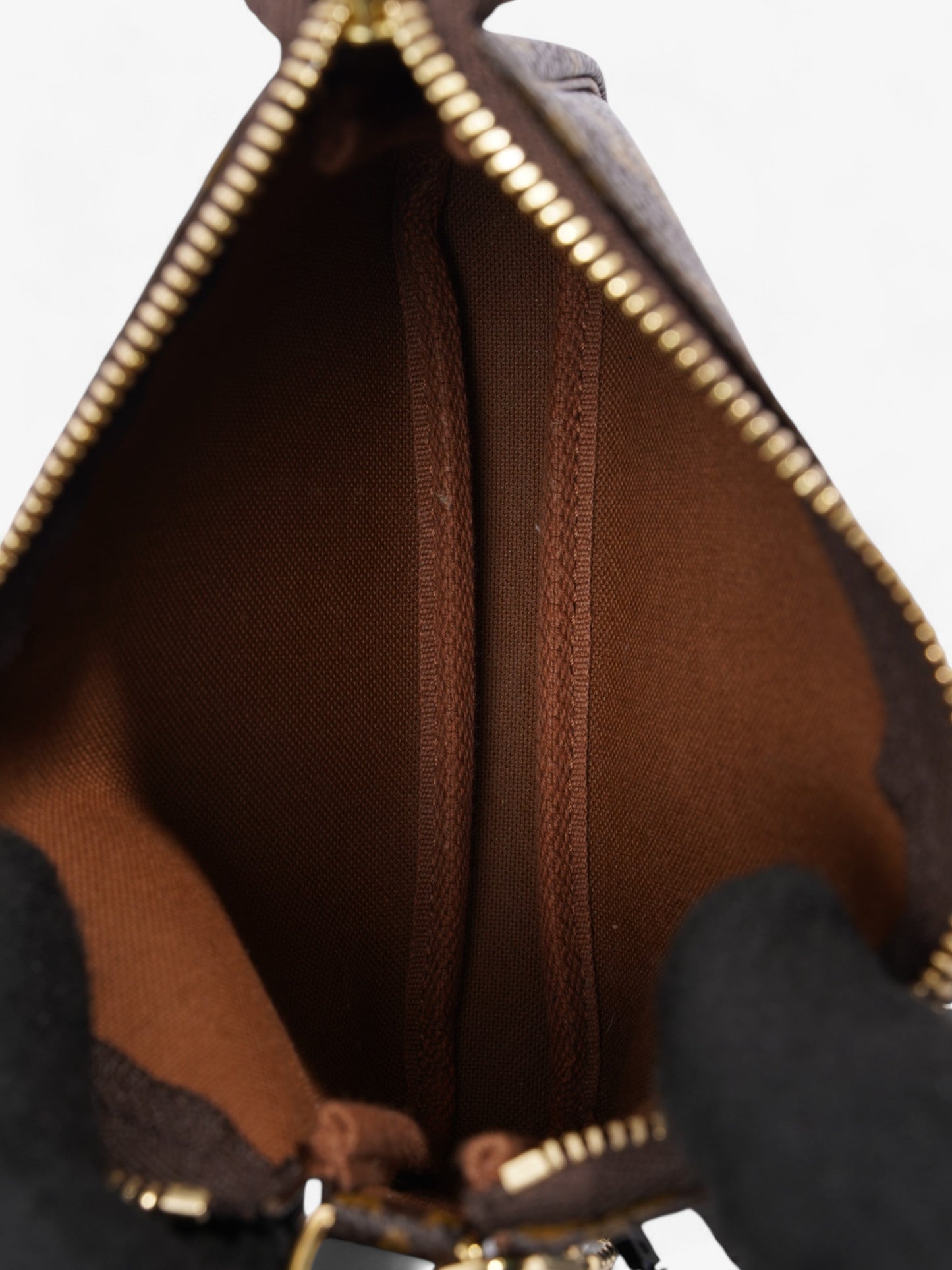 Louis Vuitton Pochette Accessories Monogram Coated Canvas Mini