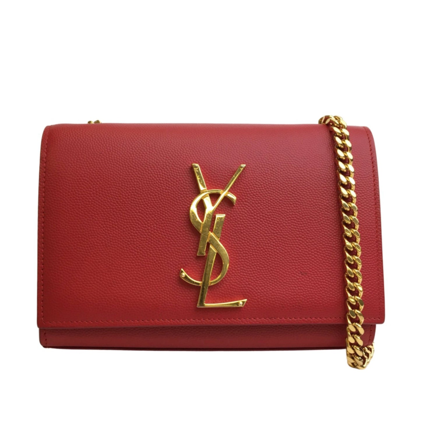 Yves Saint Laurent Kate Small Red Grain de Poudre