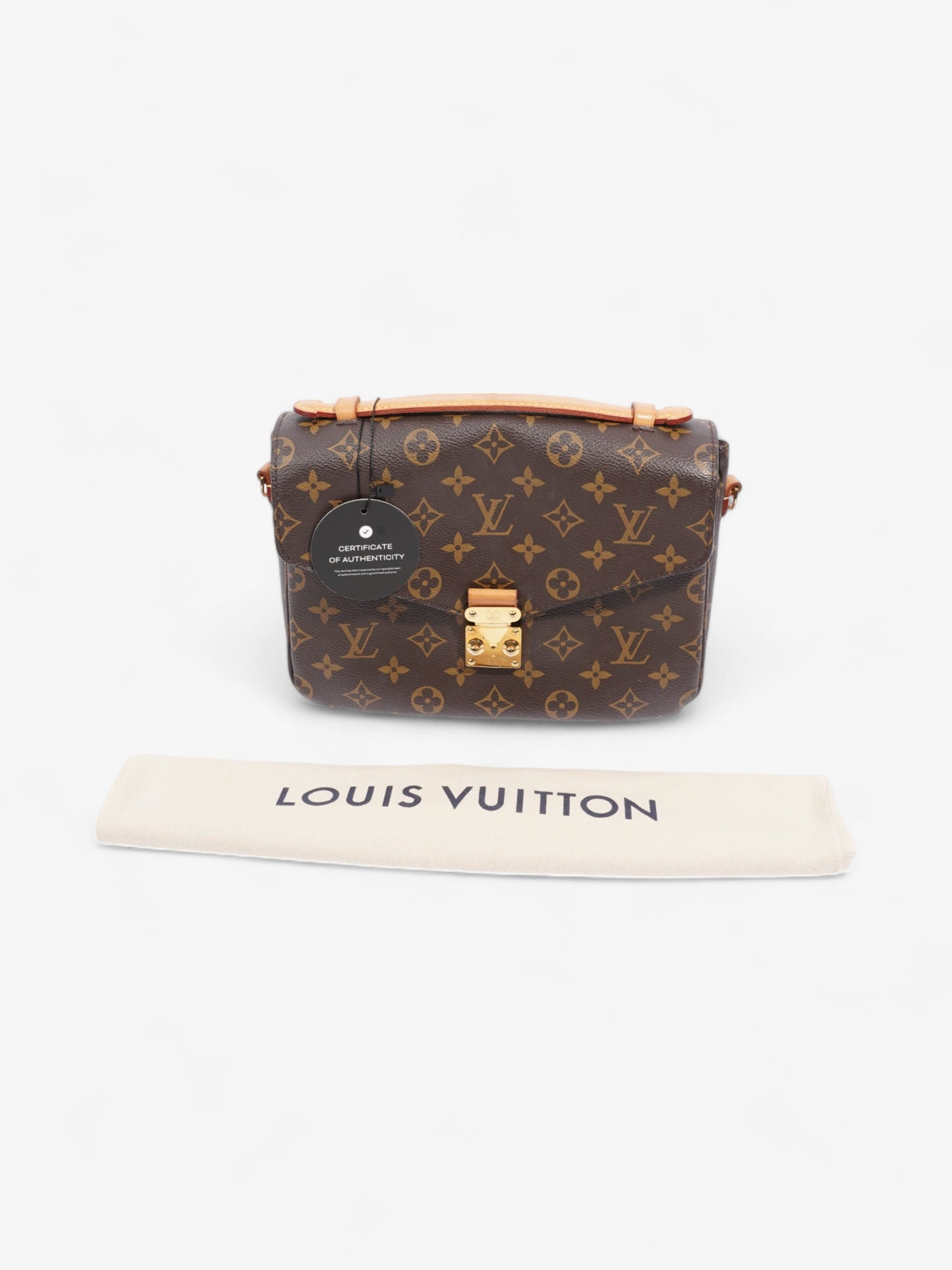 Louis Vuitton Pochette Metis Monogram Coated Canvas