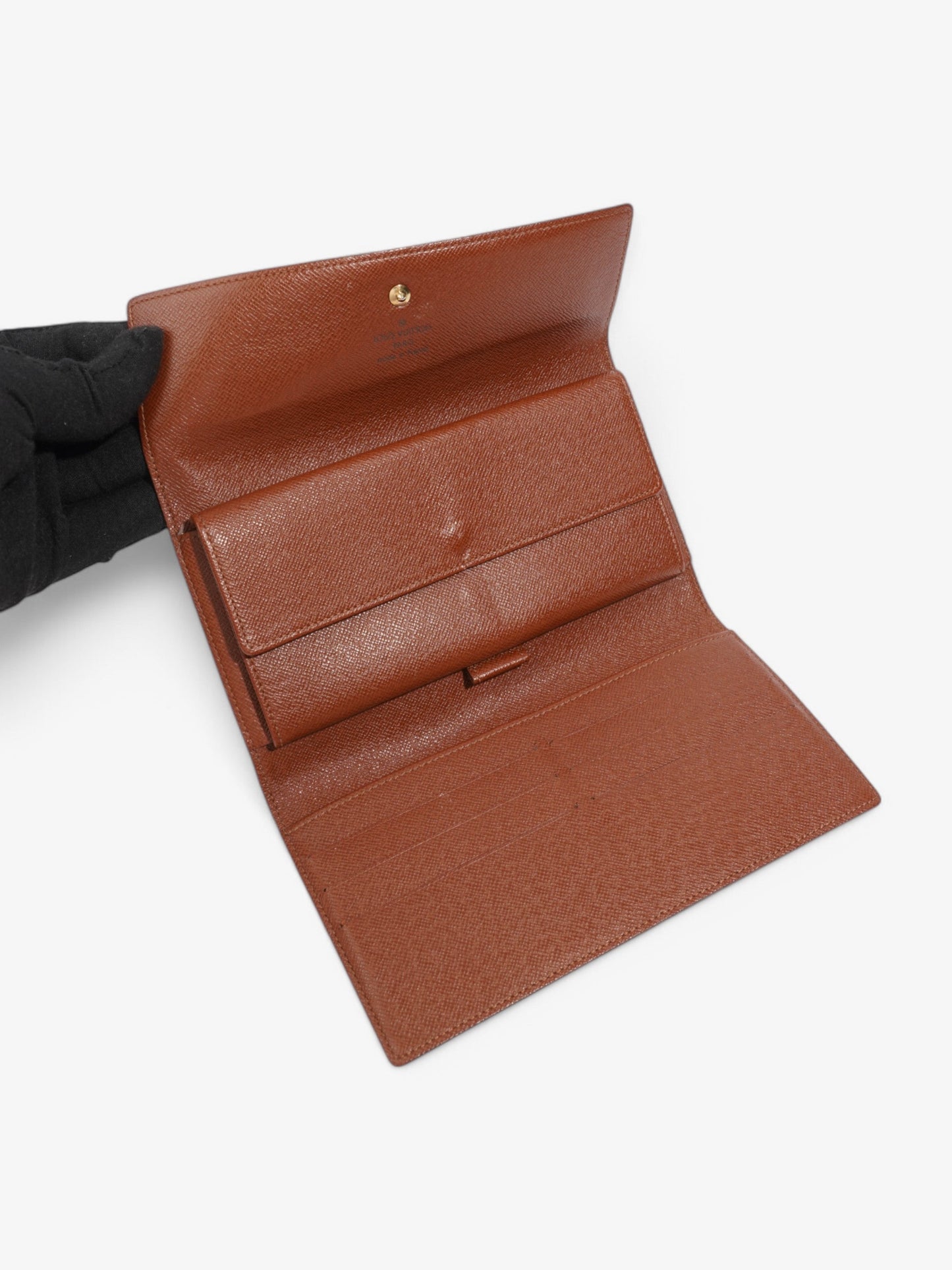 Louis Vuitton Sarah Wallet Monogram Coated Canvas