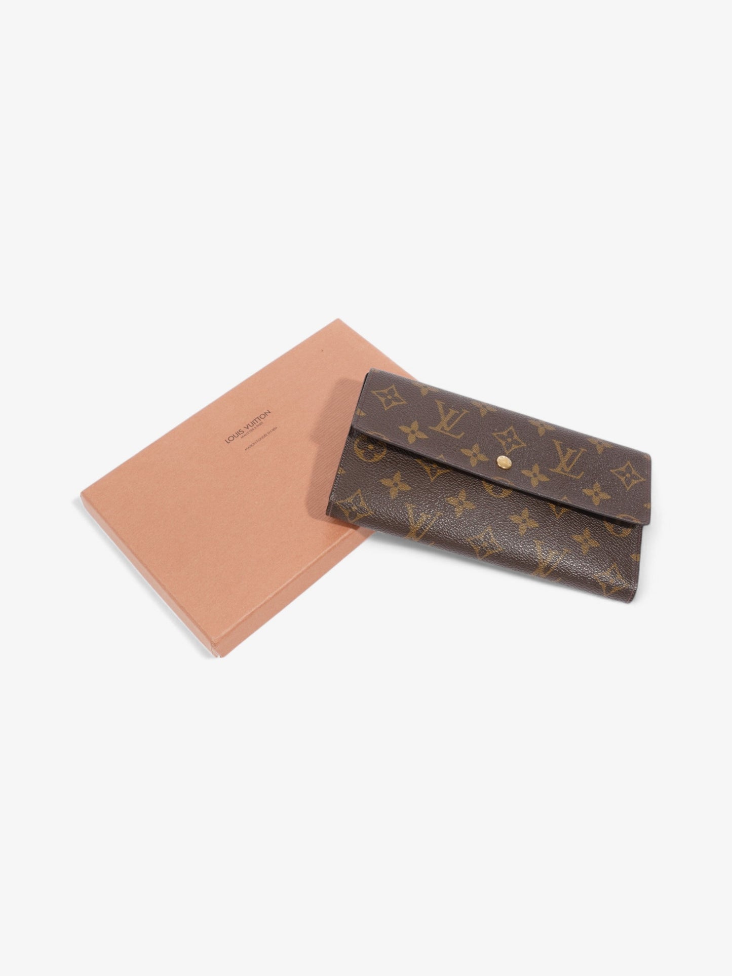Louis Vuitton Sarah Wallet Monogram Coated Canvas