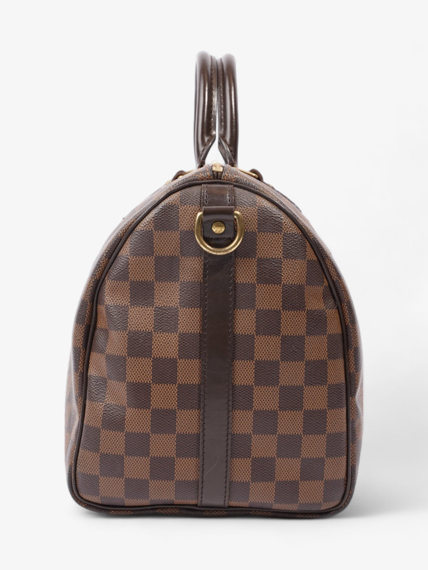 Louis Vuitton Speedy Bandouli猫re 35 Damier Ebene Coated Canvas